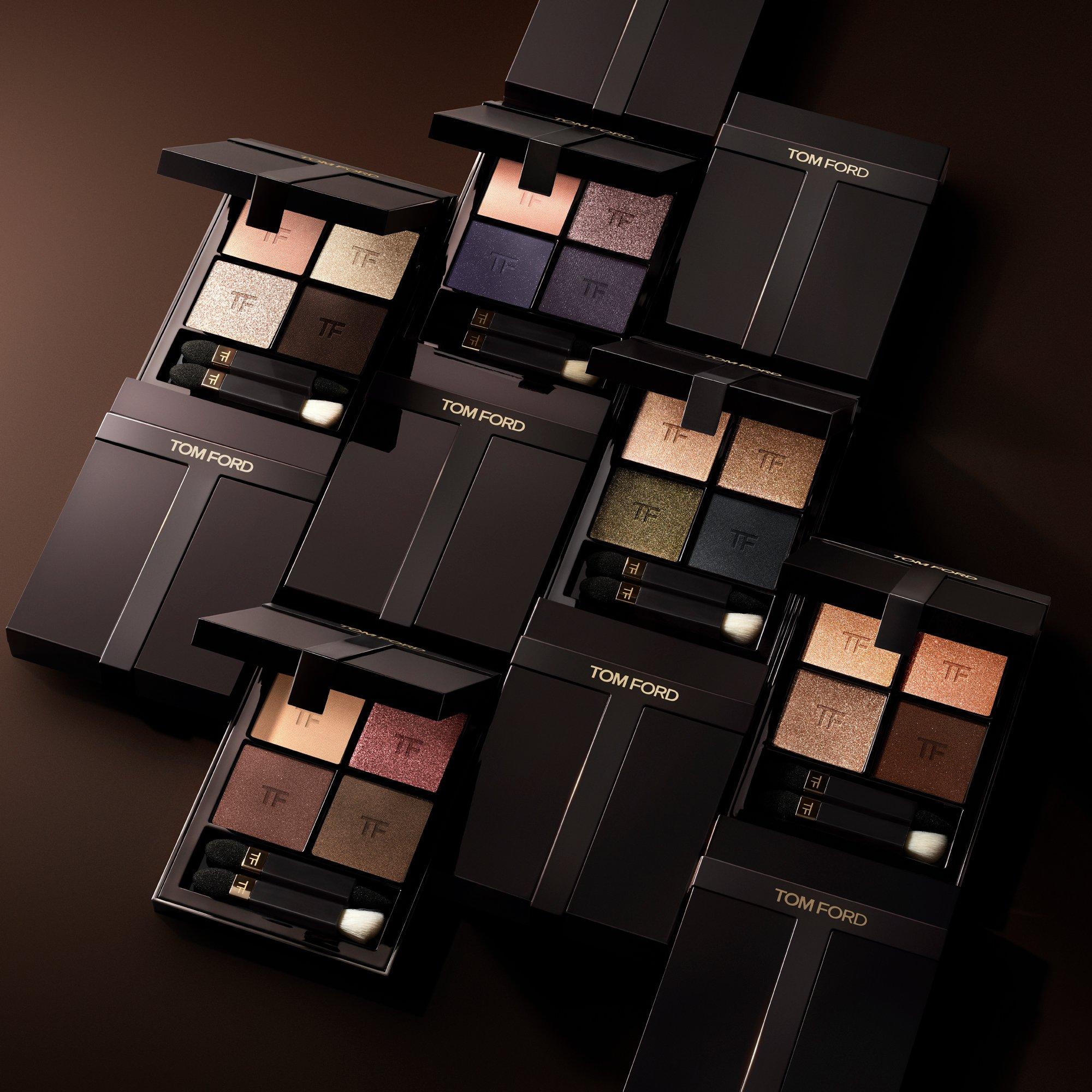 45 Ember Bronze - Tom Ford Beauty - Runway Eye Colour Quad Creme - 4