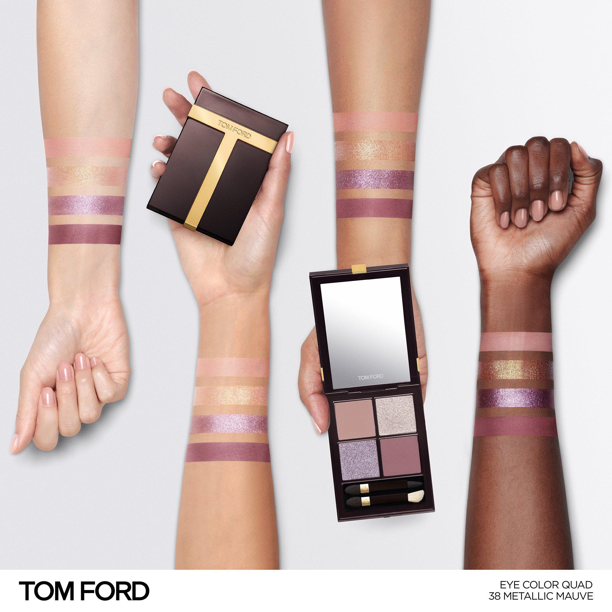 38MetallicMauve - Tom Ford Beauty - Runway Eye Colour Quad Poudre - 3