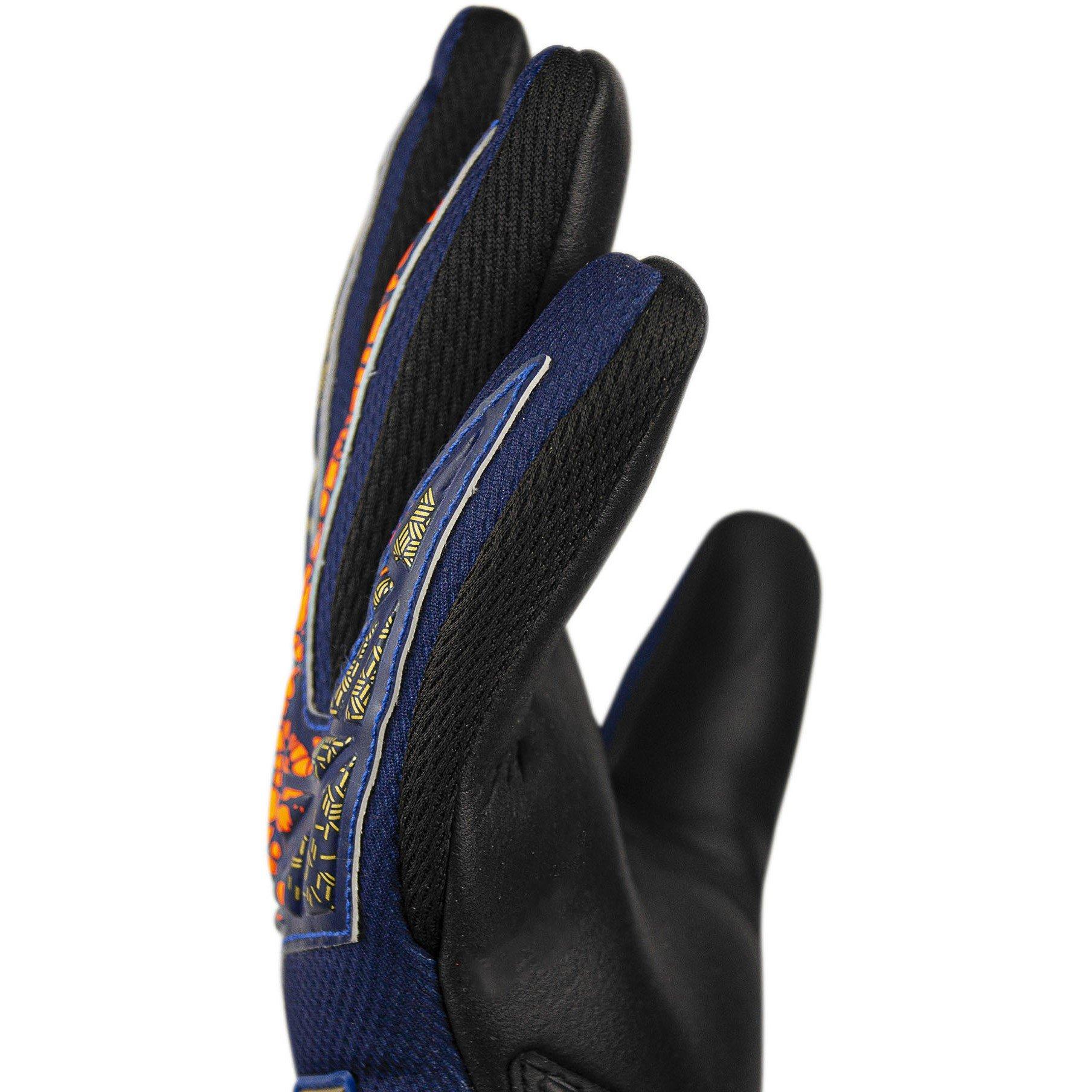 Prem Blu /gld - Reusch - Adults Attrakt Silver 99 Goalkeeper Gloves - 9