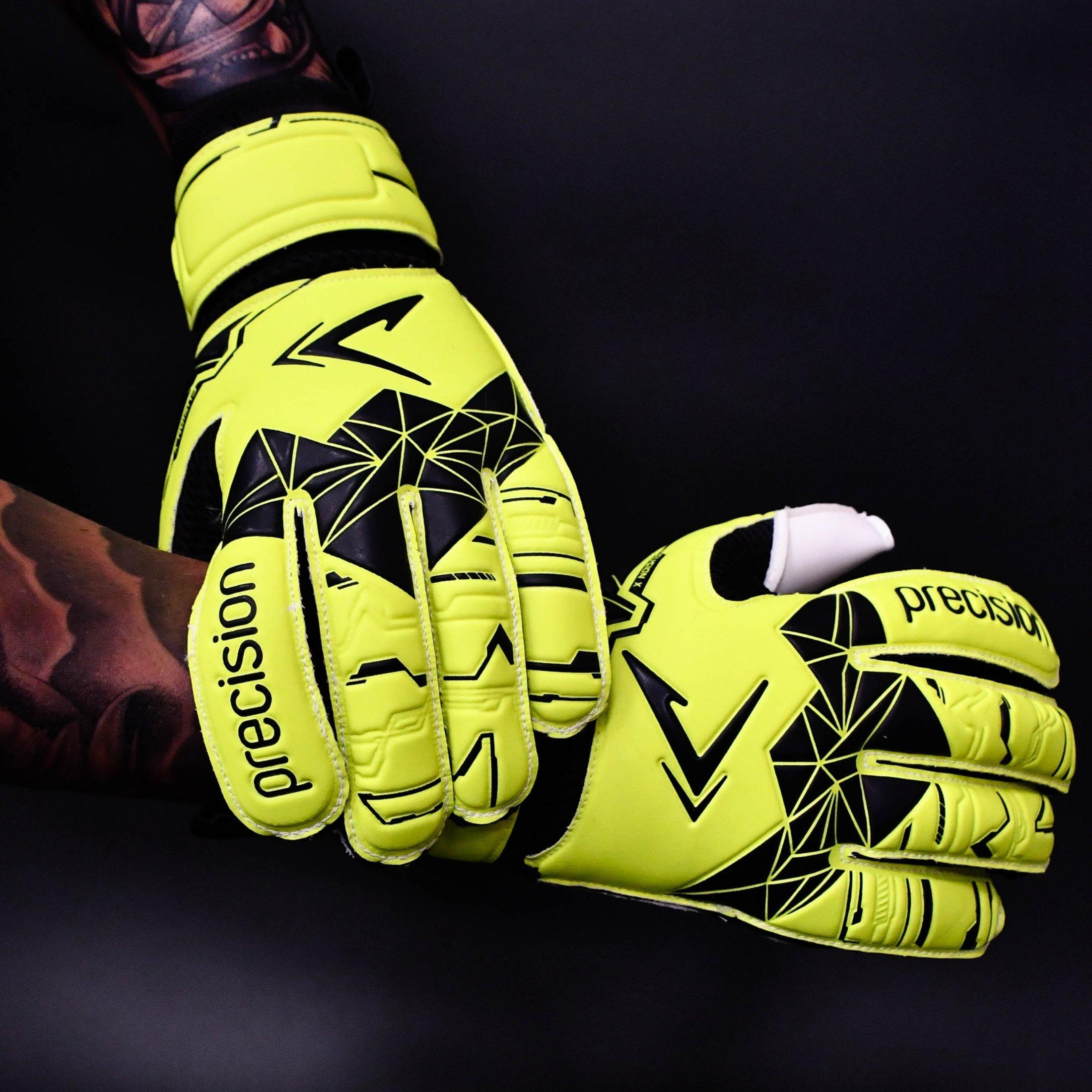Multiple - Precision Training - Fusion X Flat Cut Essential Goalkeeper Gloves - 4