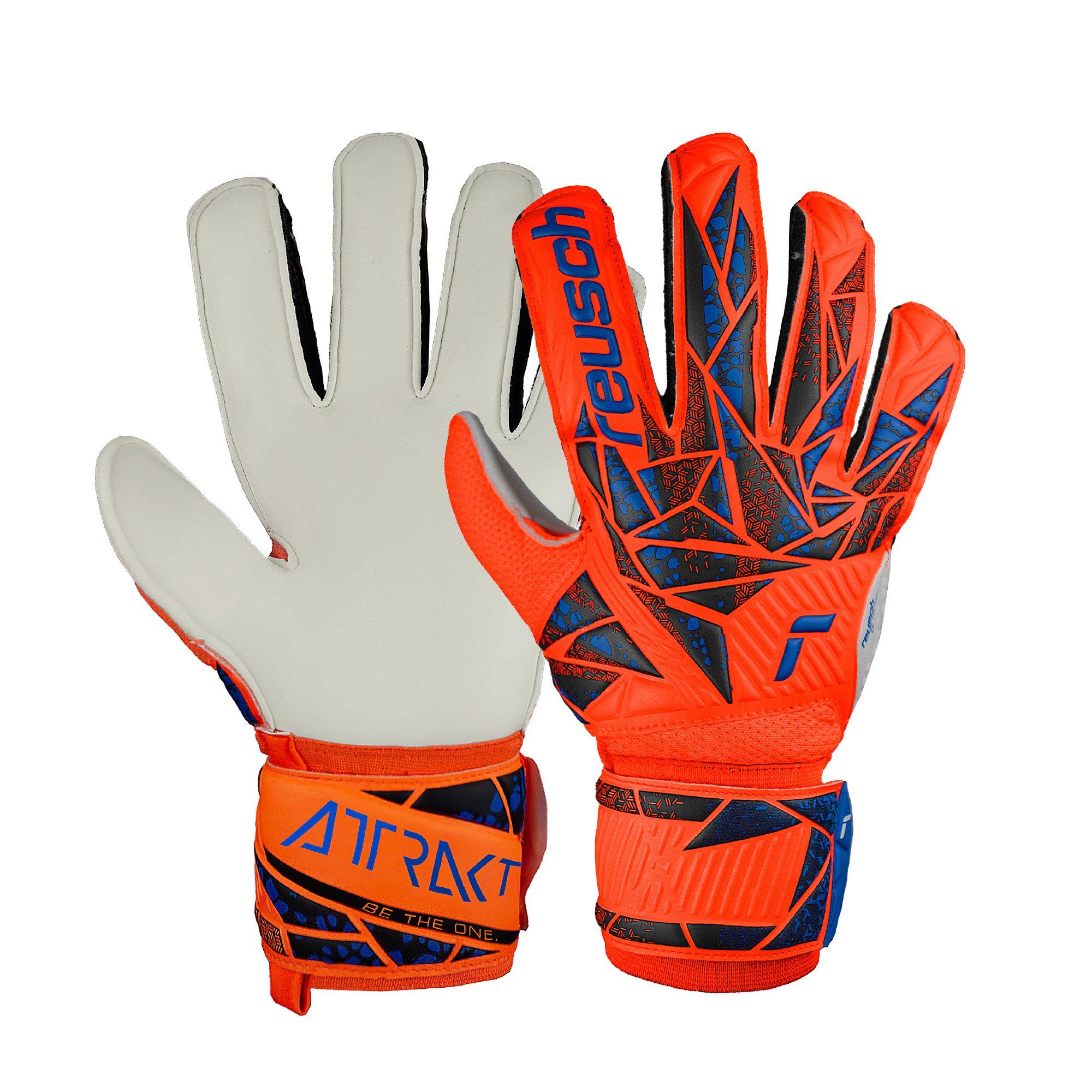 Hyp Orange /Blu - Reusch - Adults Attrakt Solid 99 Goalkeeper Gloves - 1