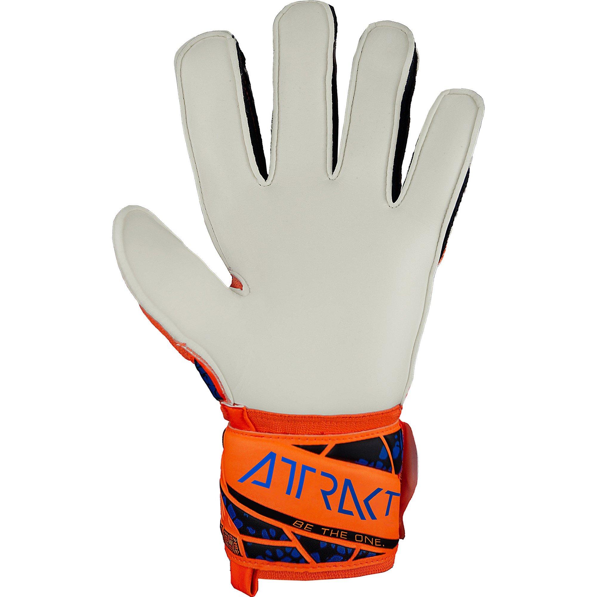 Hyp Orange /Blu - Reusch - Adults Attrakt Solid 99 Goalkeeper Gloves - 3
