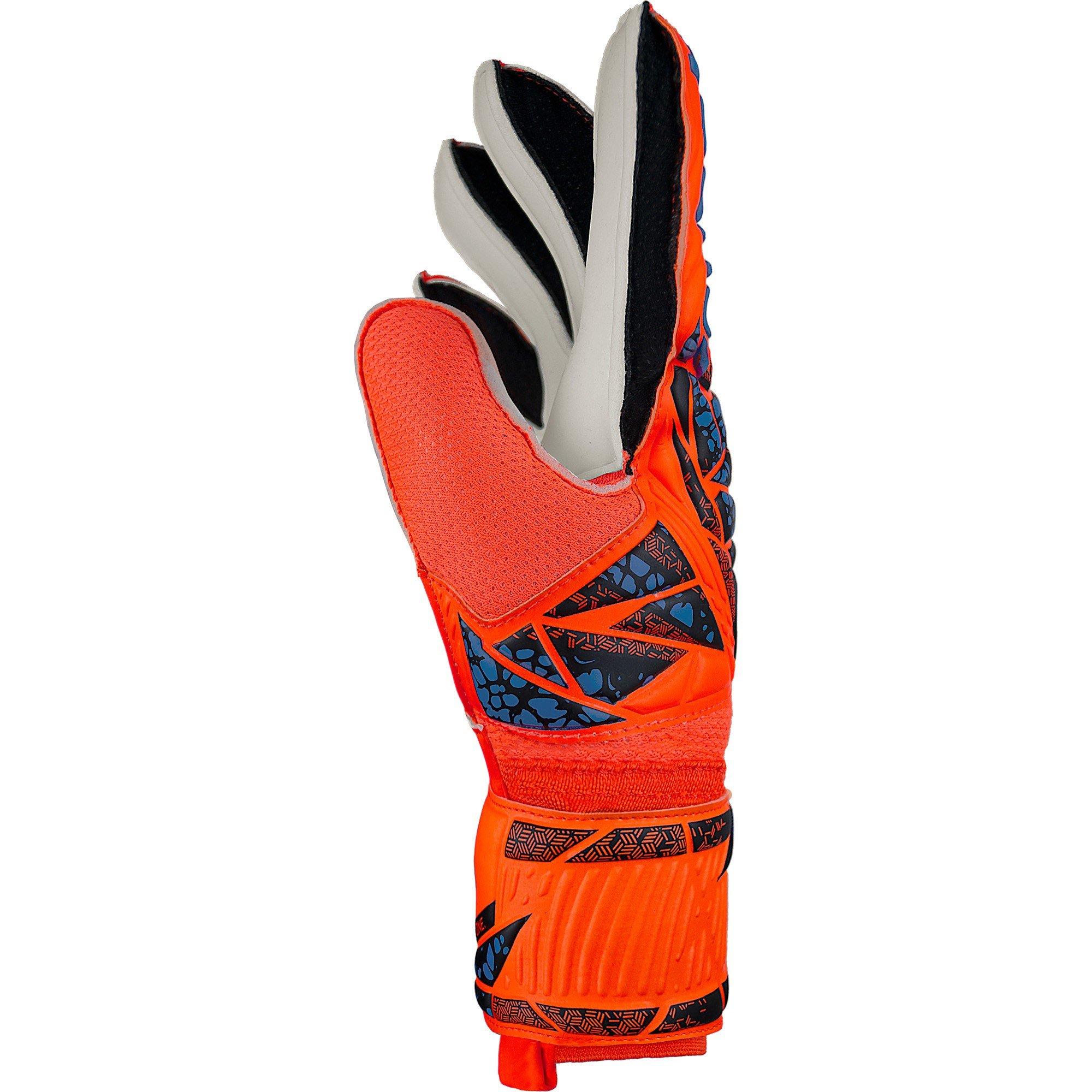 Hyp Orange /Blu - Reusch - Adults Attrakt Solid 99 Goalkeeper Gloves - 4