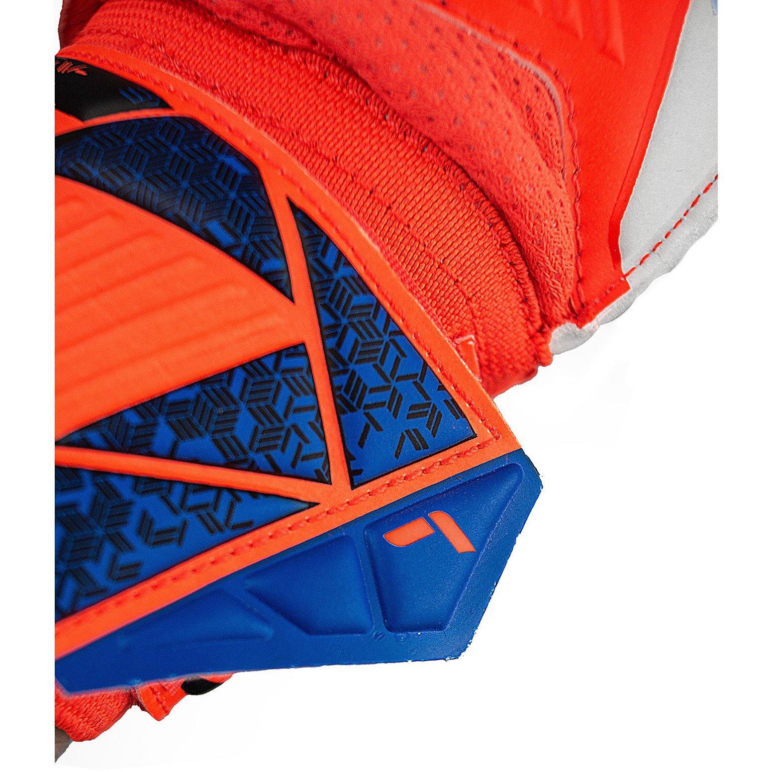 Hyp Orange /Blu - Reusch - Adults Attrakt Solid 99 Goalkeeper Gloves - 7