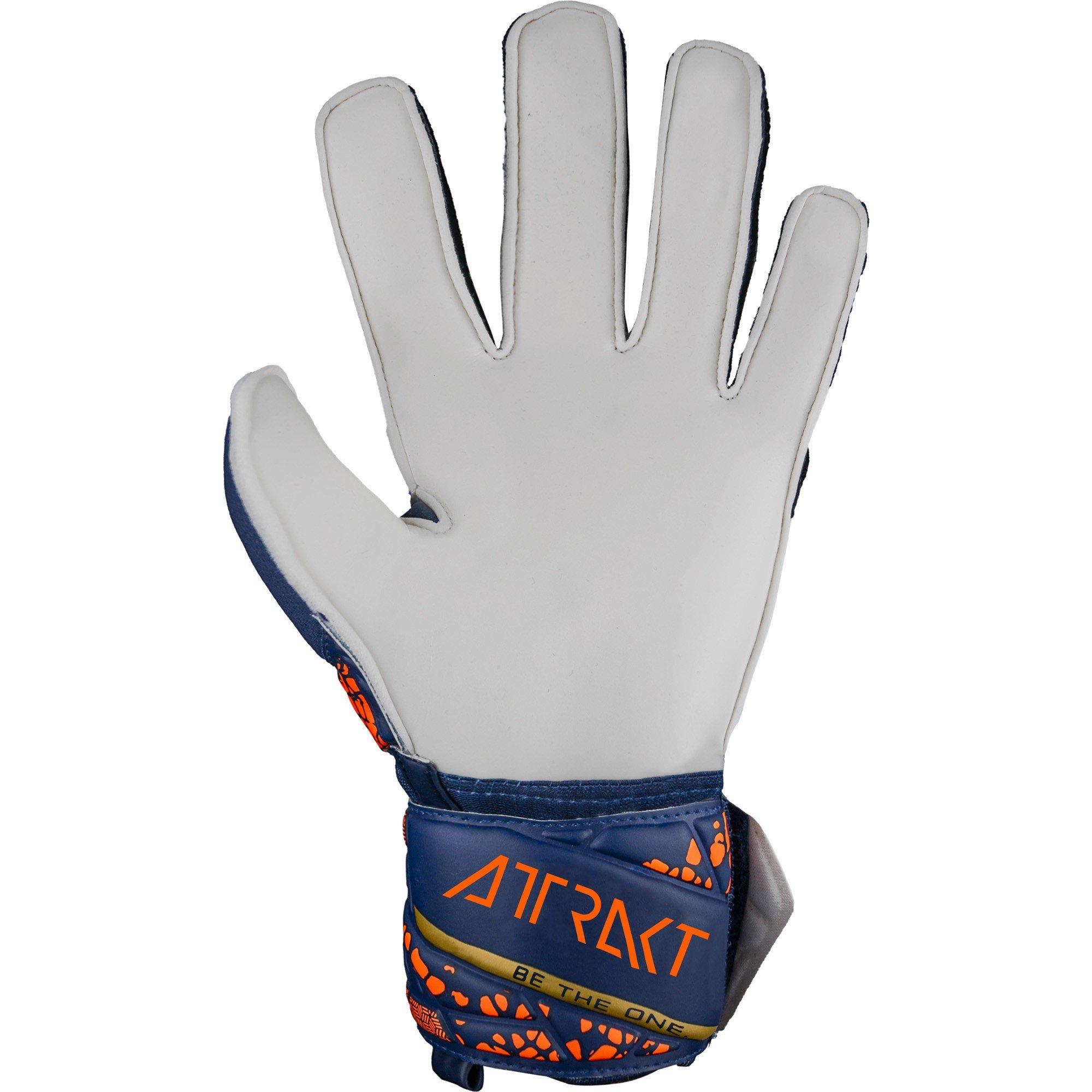 Prem Blu /gld - Reusch - Adults Attrakt Solid 99 Goalkeeper Gloves - 3