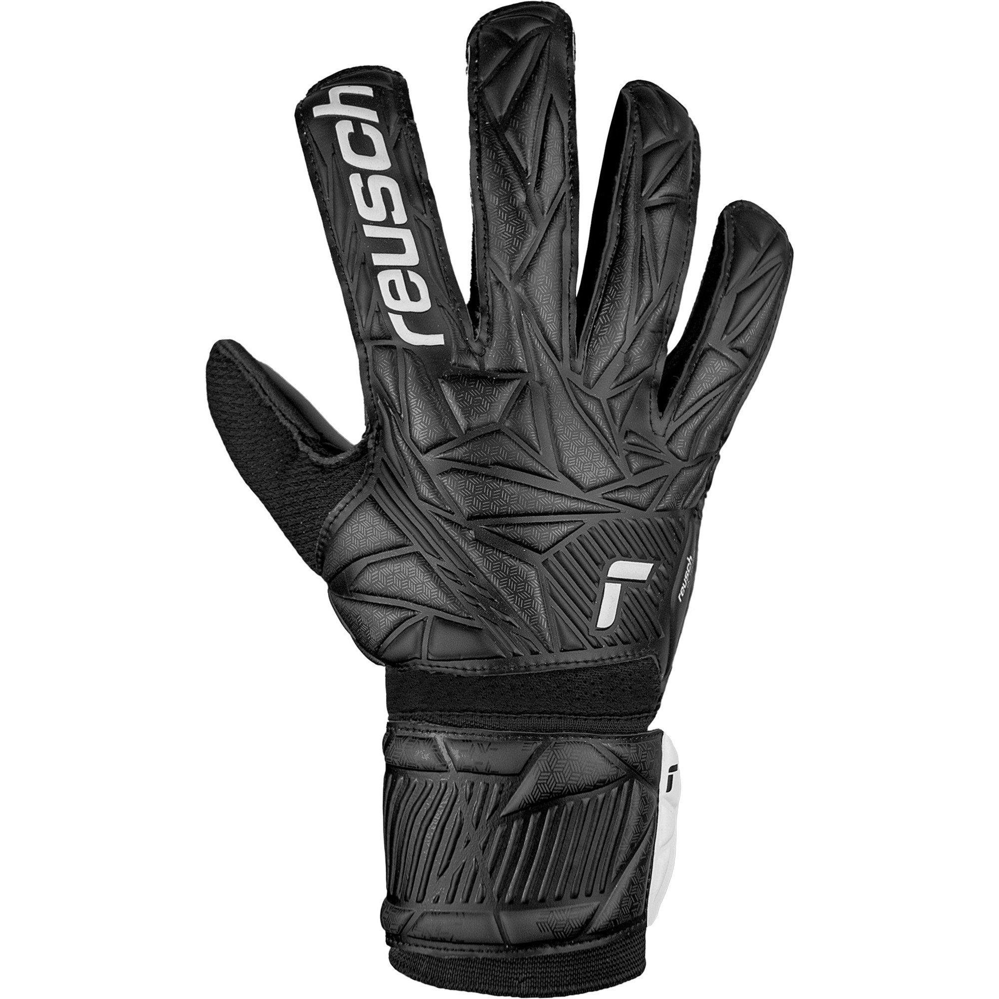 Black - Reusch - Adults Attrakt Solid 99 Goalkeeper Gloves - 2