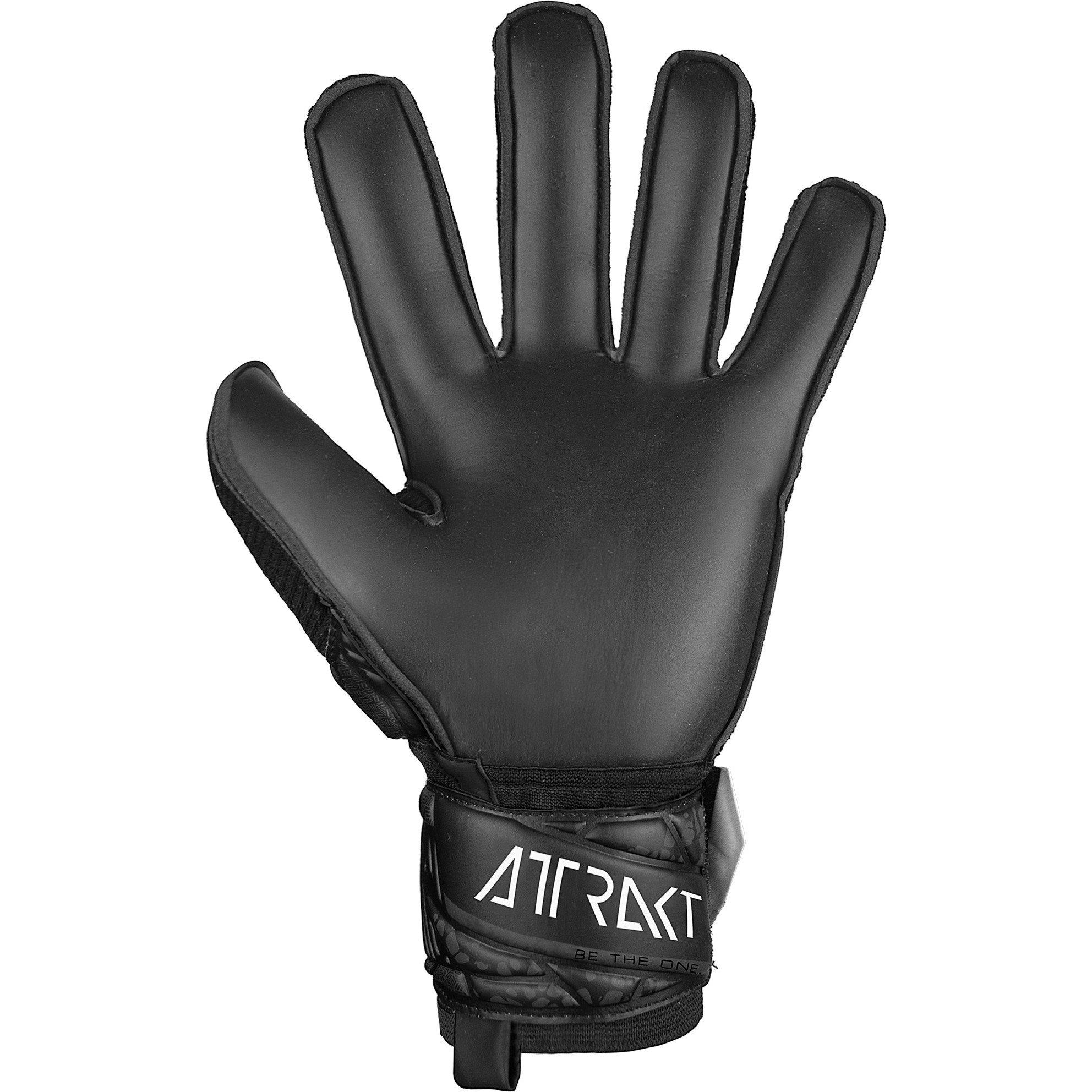 Black - Reusch - Adults Attrakt Solid 99 Goalkeeper Gloves - 3