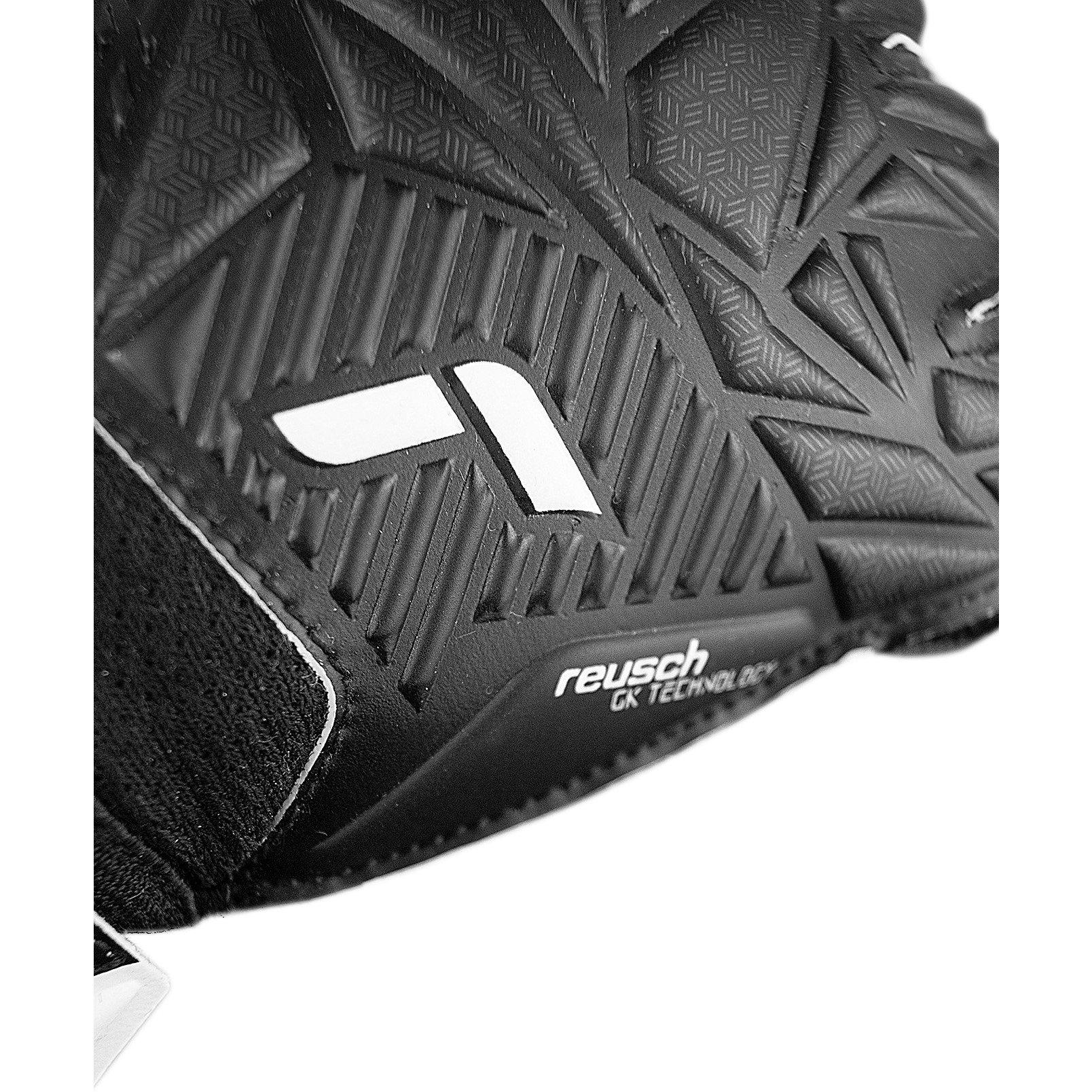 Black - Reusch - Adults Attrakt Solid 99 Goalkeeper Gloves - 6