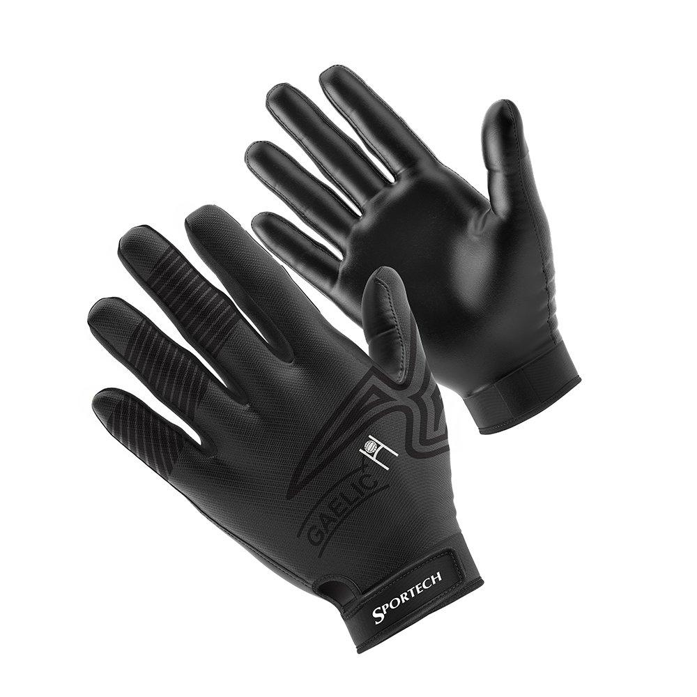 Black - Sportech - Gaelic Gloves Senior - 1