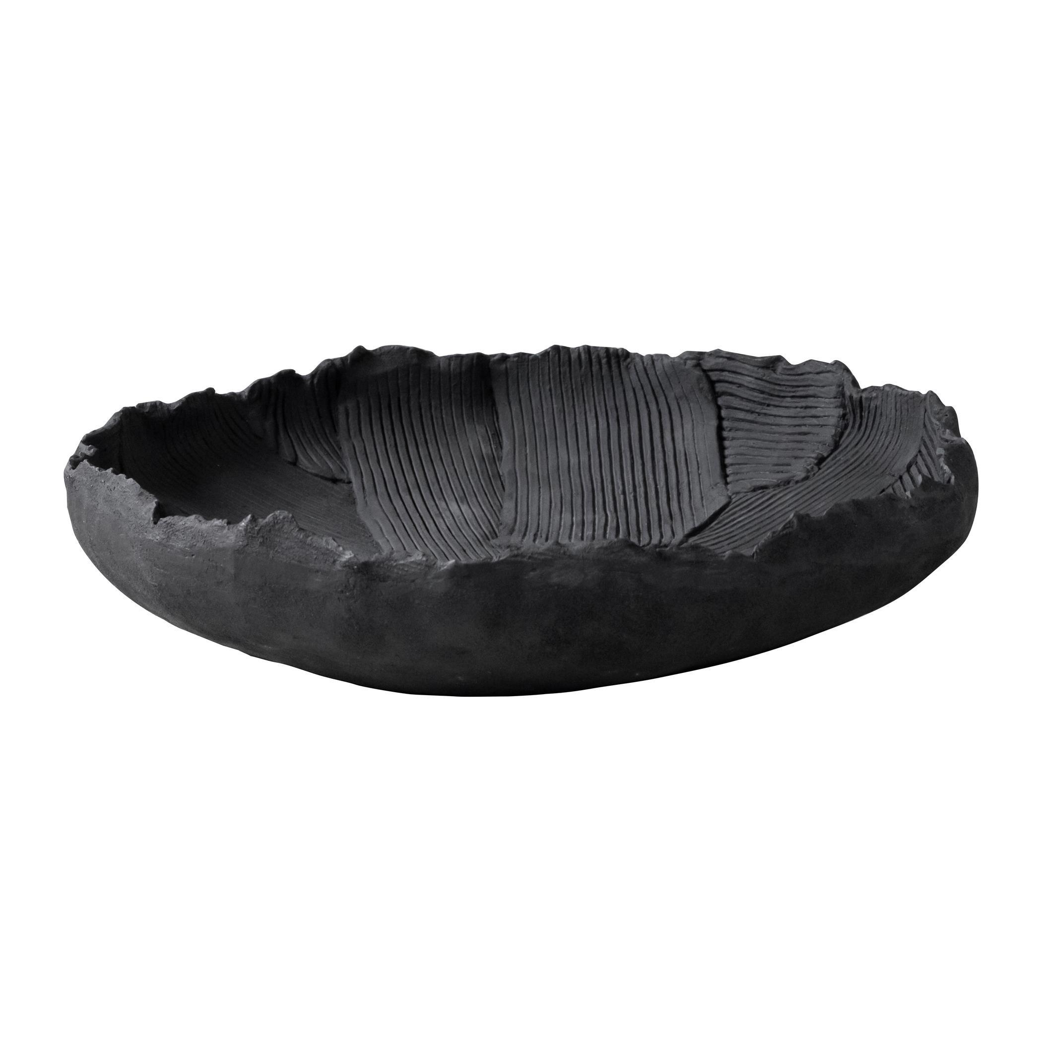 Black - Mette Ditmer Denmark - MetteDitmerDenmark Art Piece Patch Bowl - 1