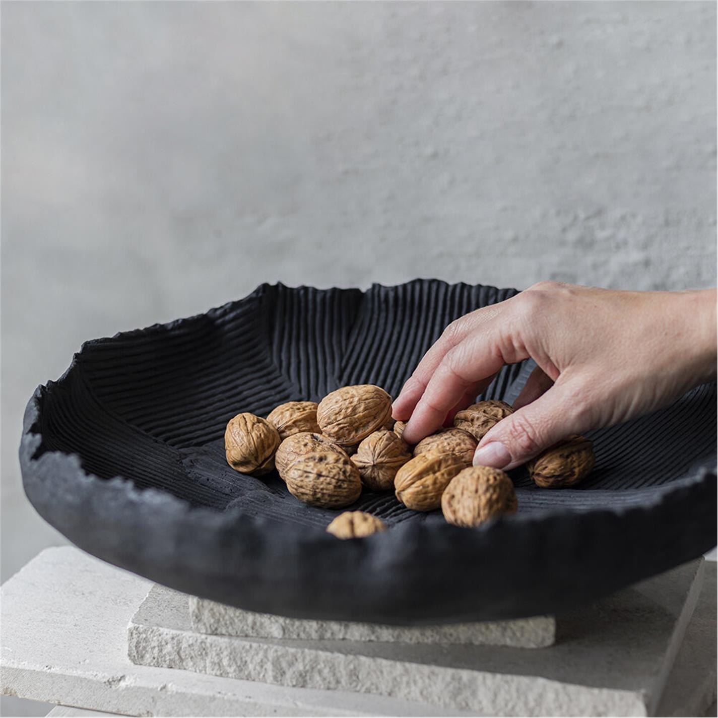 Black - Mette Ditmer Denmark - MetteDitmerDenmark Art Piece Patch Bowl - 9