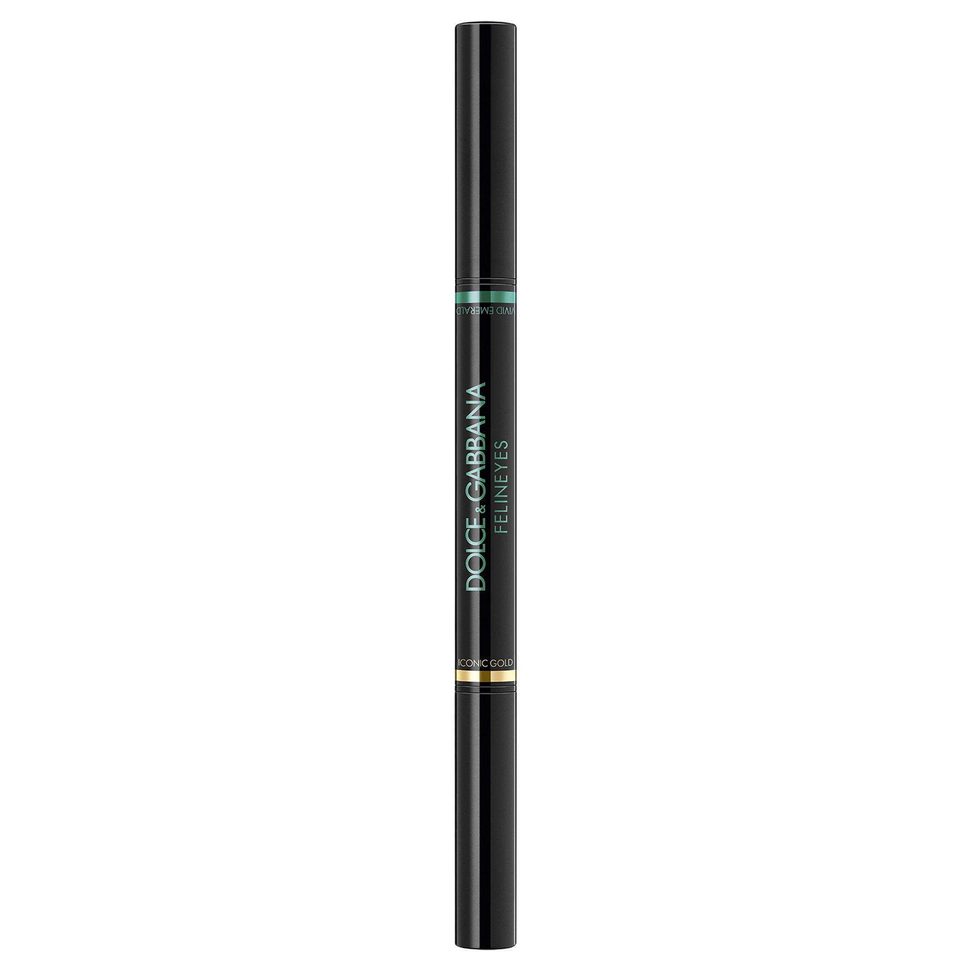 Vivid Emer - Dolce and Gabbana - Felineyes Shimmery Powder Top Coat Duo - 2