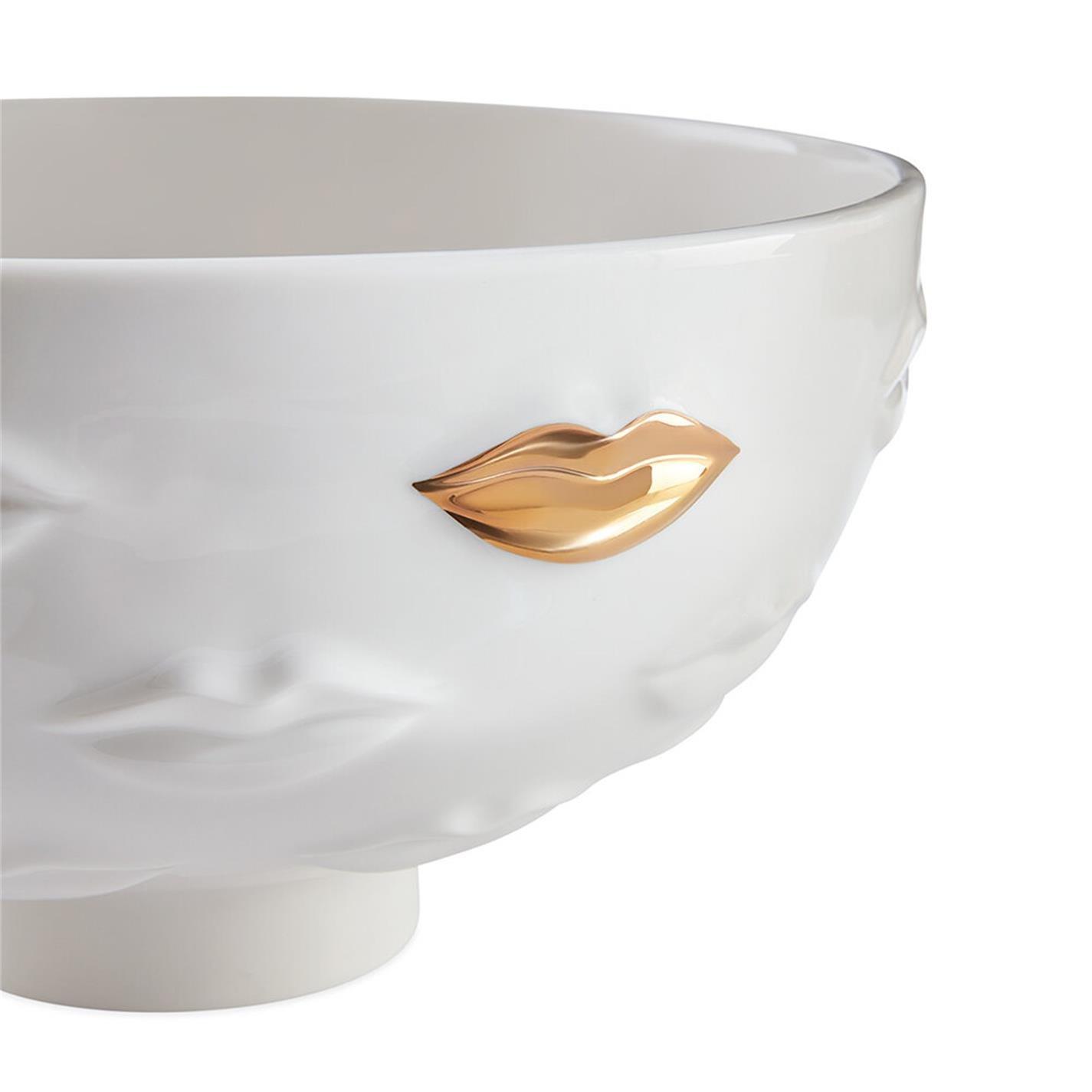 None - Jonathan Adler - Gilded Gala Lips Bowl - 3