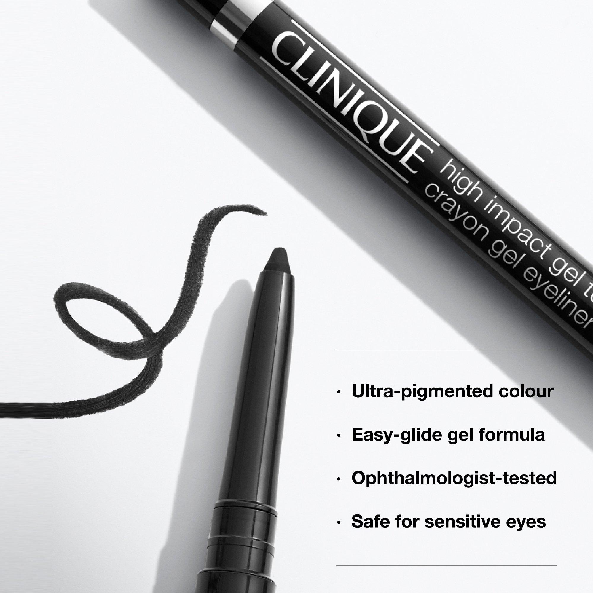 Black - Clinique - High Impact™ Gel Tech Eyeliner - 4
