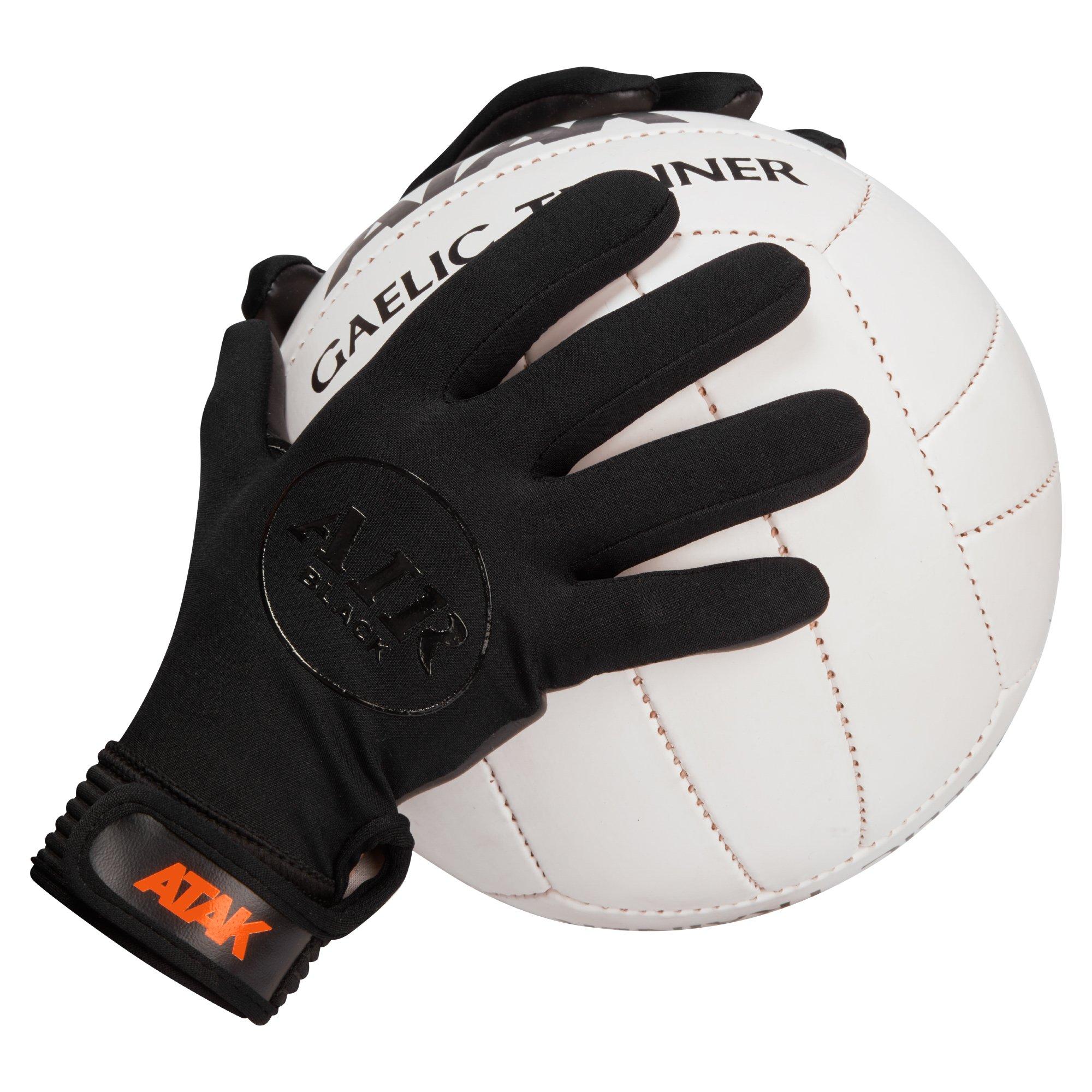Black - ATAK Sports - Air Gaelic Gloves Senior - 2