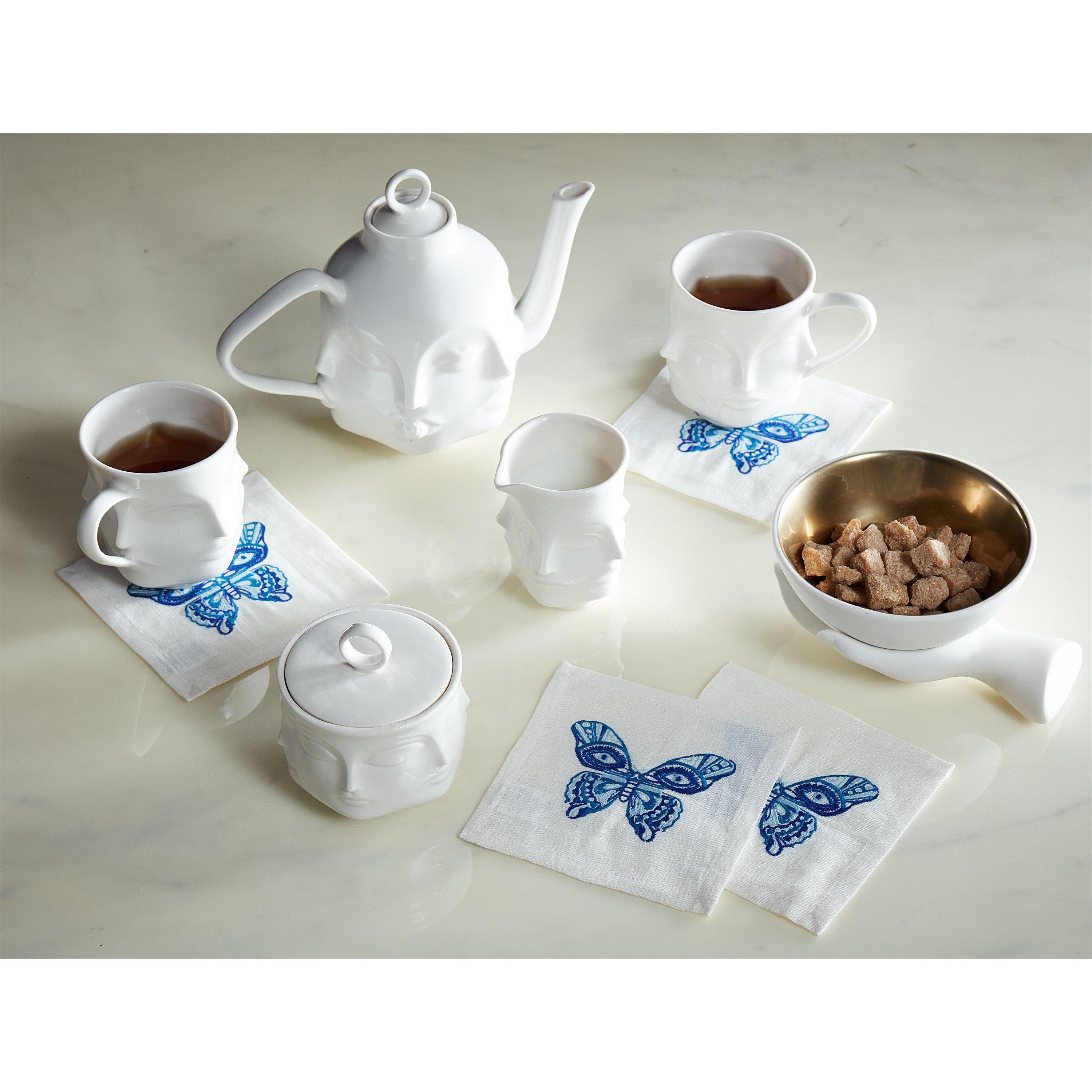 White - Jonathan Adler - Eve Accent Bowl - 6