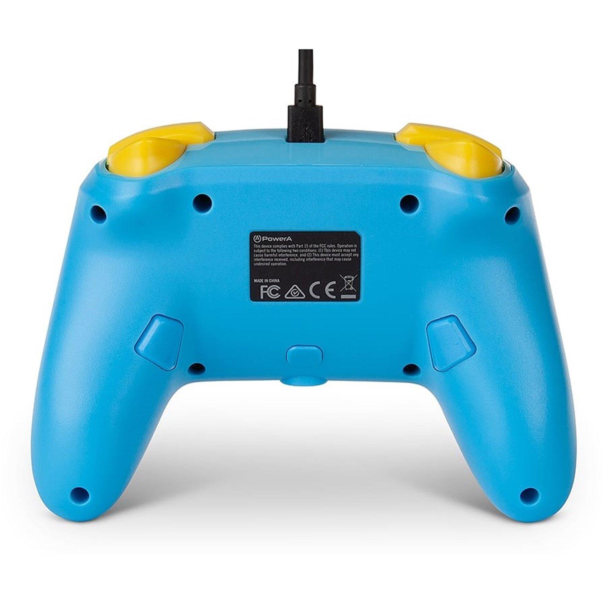 NSW - PowerA - Switch Enhanced Wired Controller - Pikachu Charge - 3