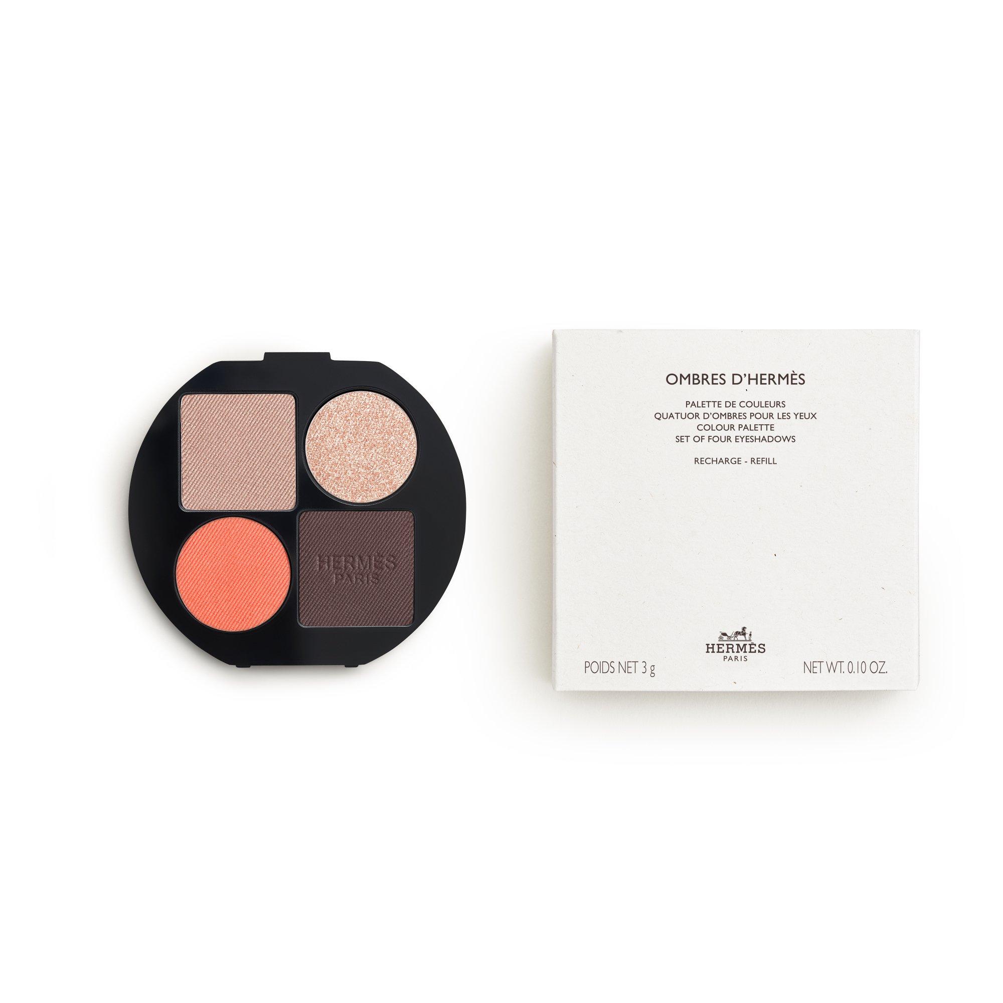Hermes Ombres d'Hermès, Eye shadow quartet refill - Ombres Fauves
