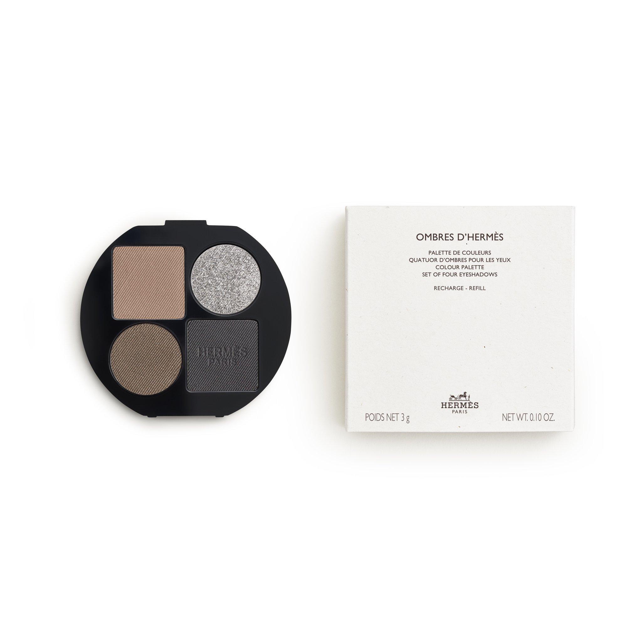 Hermes Ombres d'Hermès, Eye shadow quartet refill - Ombres Fumées