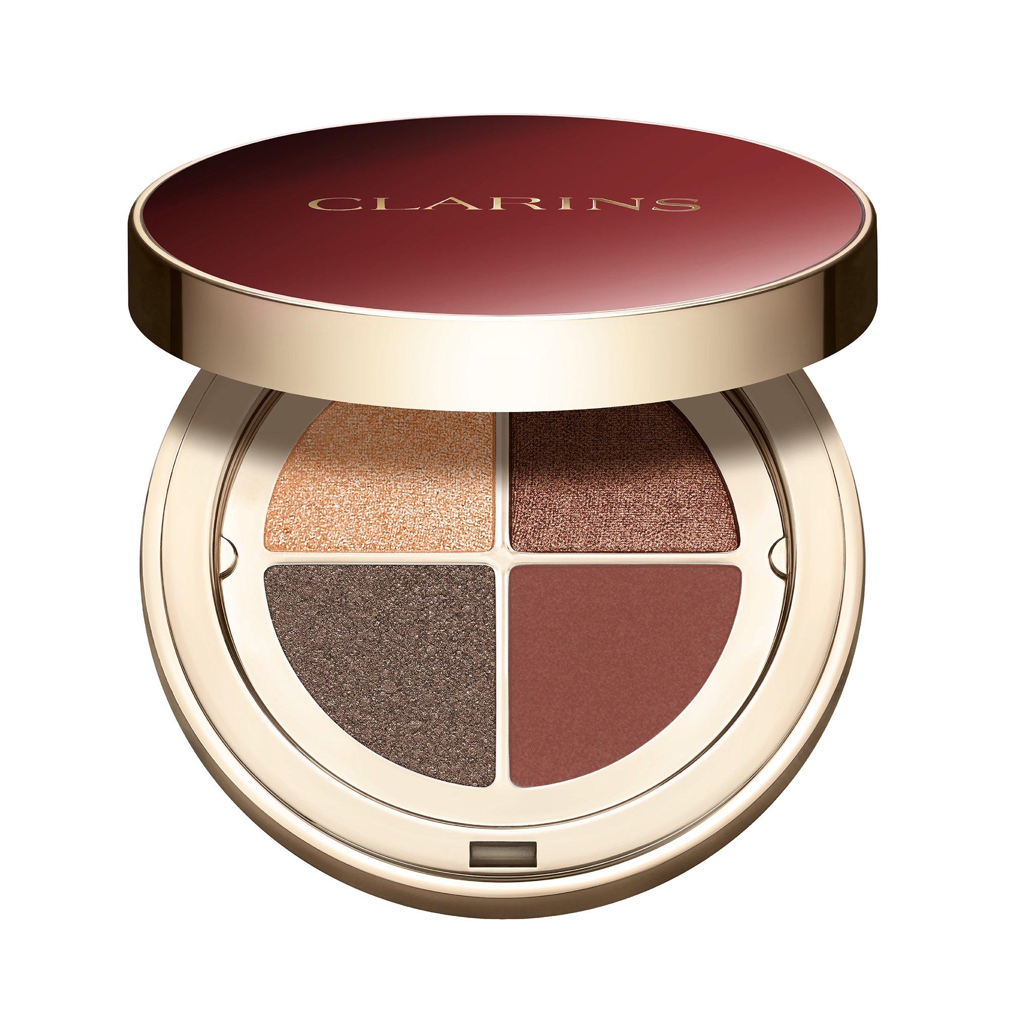Clarins Women's Ombre 4 Colour Eyeshadow Palette - 10 Smoked Plum Gradation - 