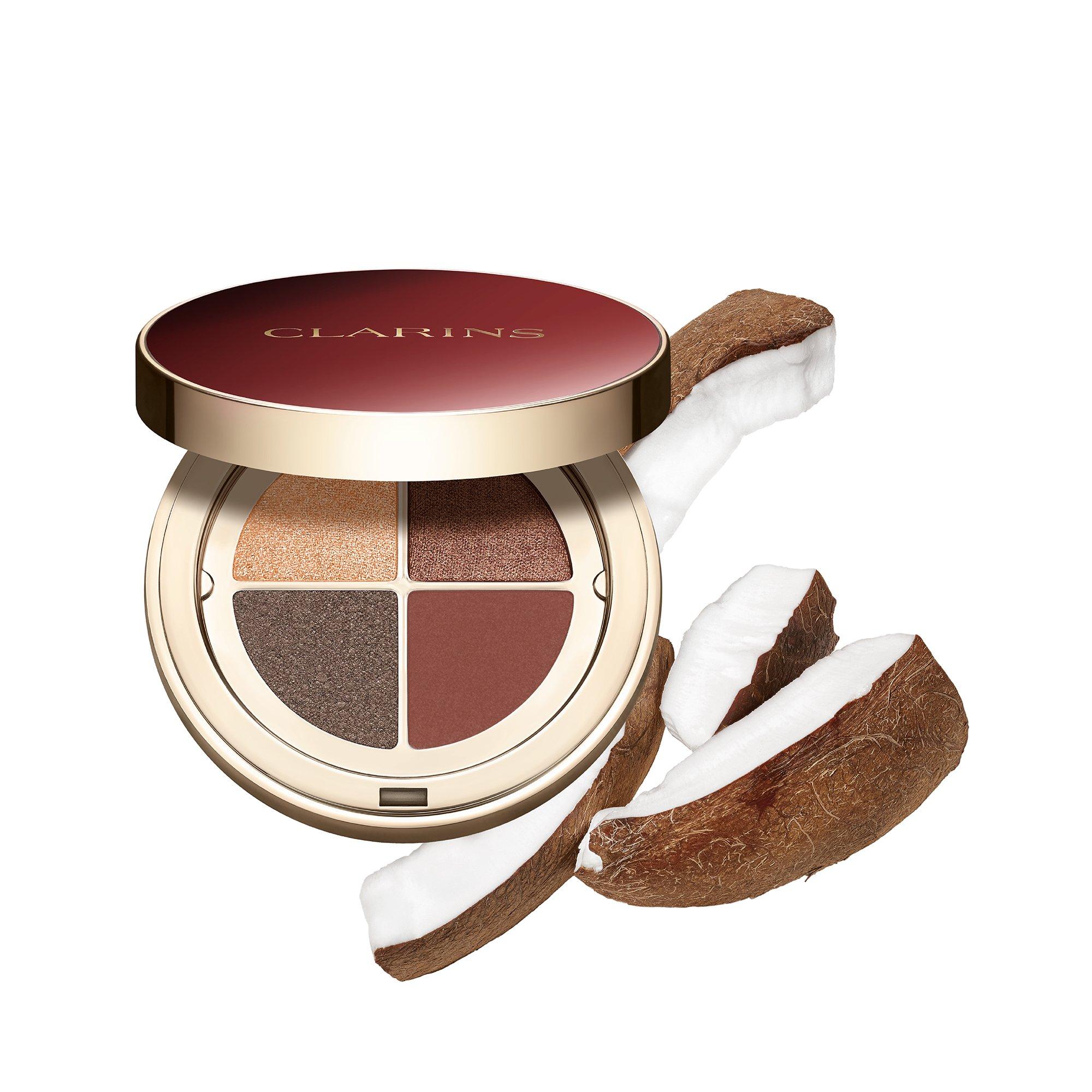 Multi - Clarins - Ombre 4 Colour Eyeshadow Palette - 10 Smoked Plum Gradation - 2