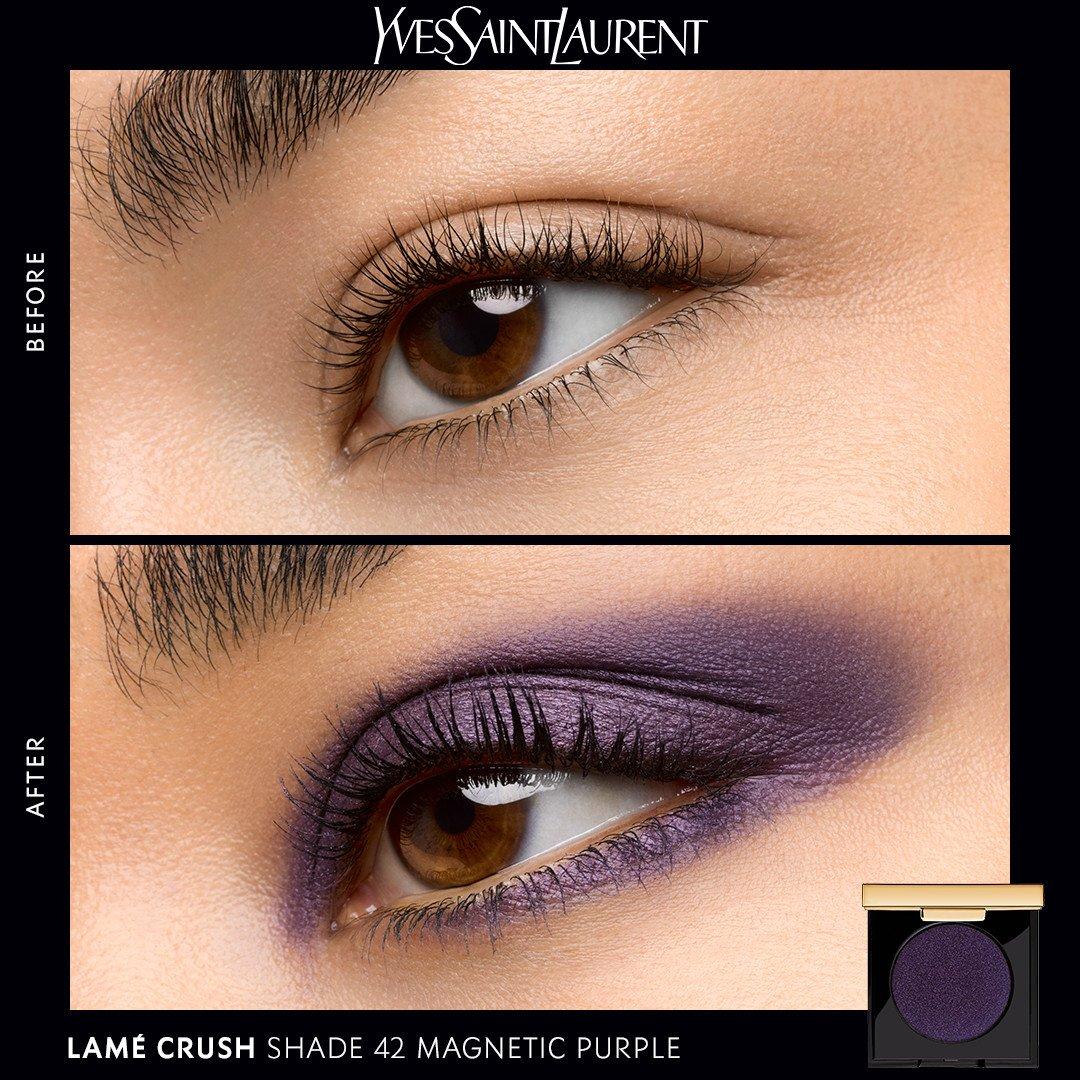 Magnetic Purple - Yves Saint Laurent - Metallic Crush Mono eyeshadow - 4