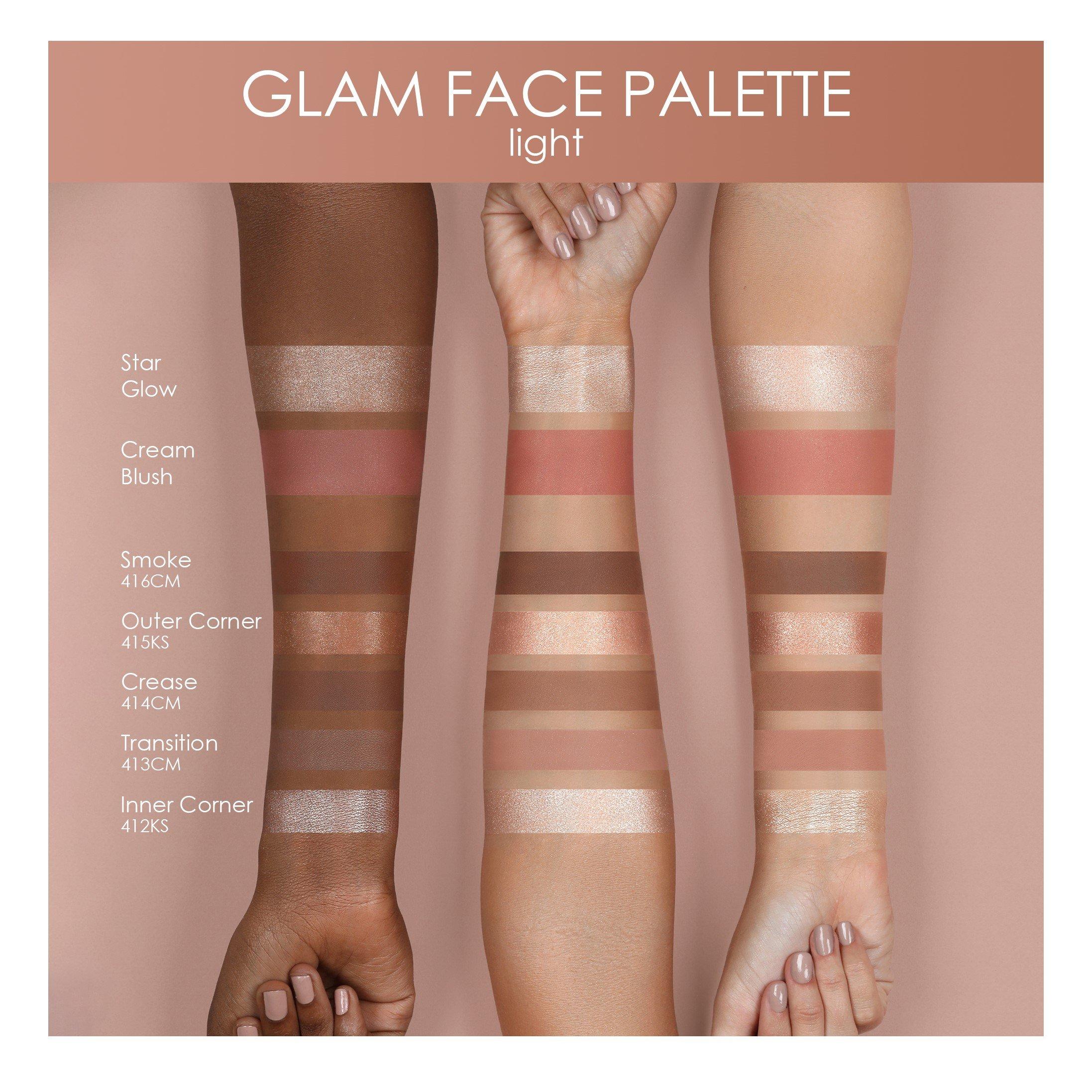 Light - Natasha Denona - Glam Face Palette - 2