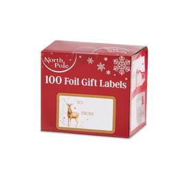 The Spirit Of Christmas SOC 100 Foil Gift Labels