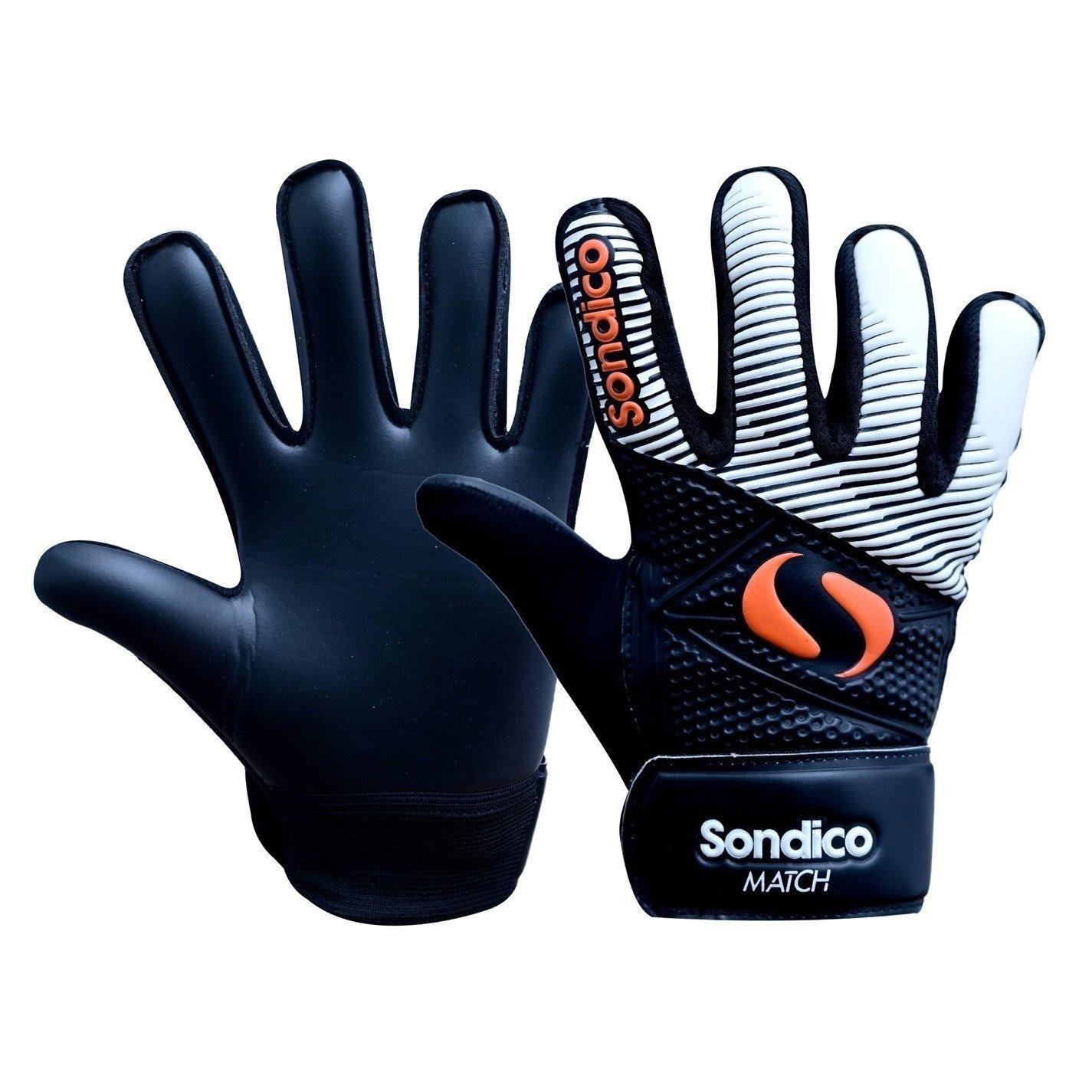Black/White - Sondico - Match Goalkeeper Gloves Junior - 1