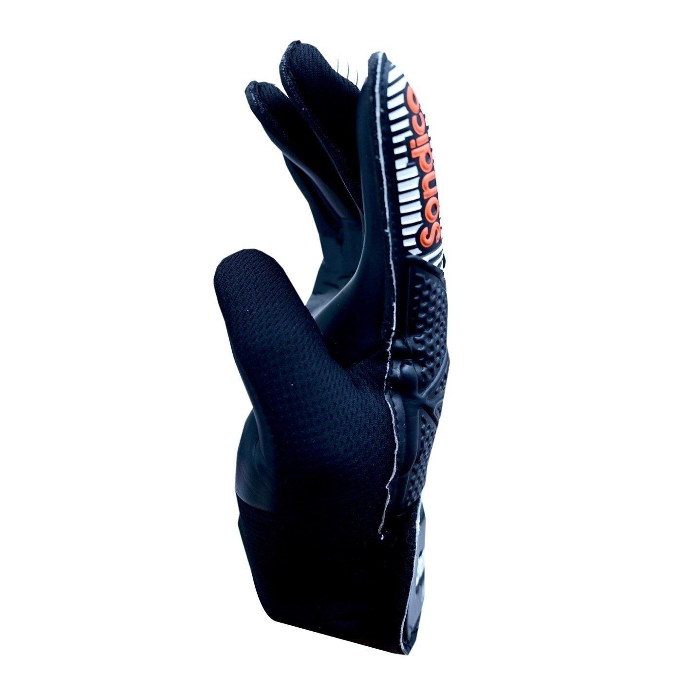Black/White - Sondico - Match Goalkeeper Gloves Junior - 3