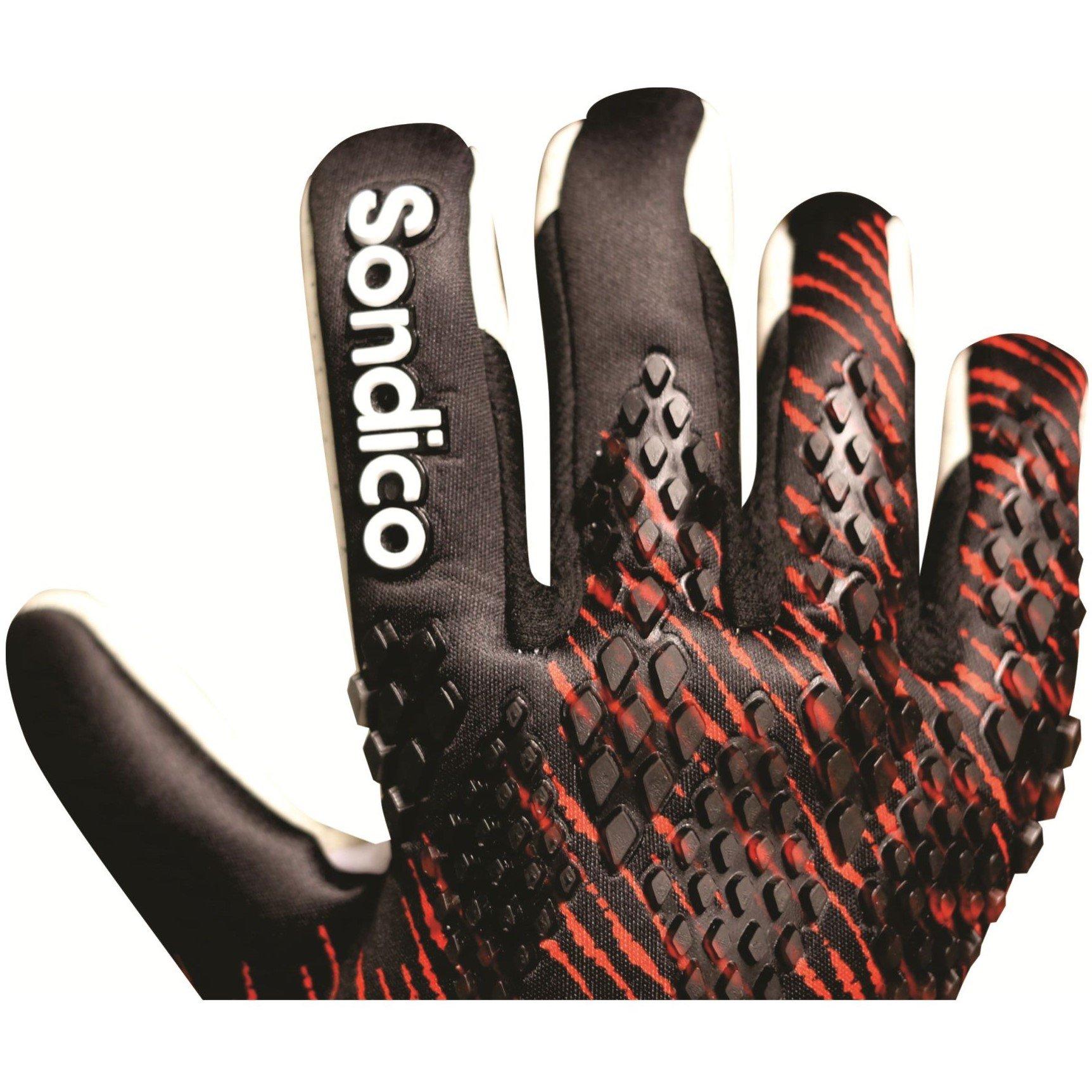 Nero/Rosso - Sondico - Goalkeeper Gloves - 5