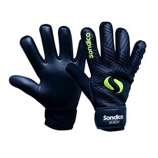 Black/Yellow - Sondico - Match Goalkeeper Gloves - 1