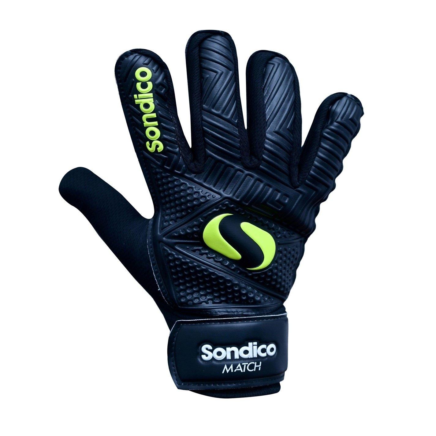 Black - Sondico - Match Goalkeeper Gloves - 2