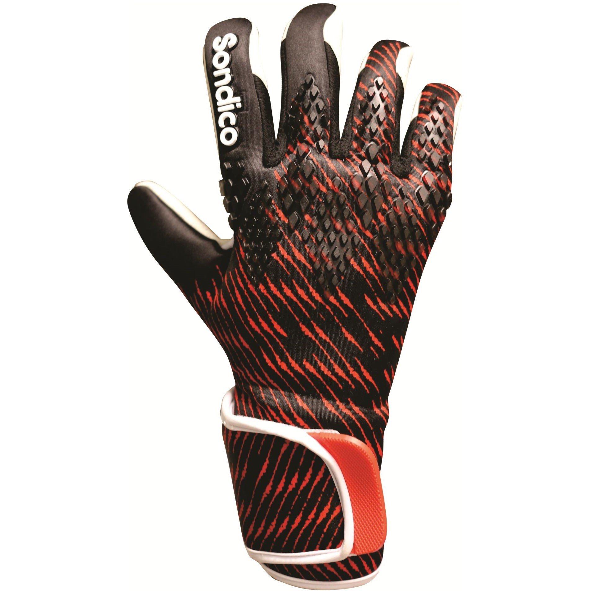 Black/Red - Sondico - Aero Lite Goalkeeper Gloves Juniors - 2