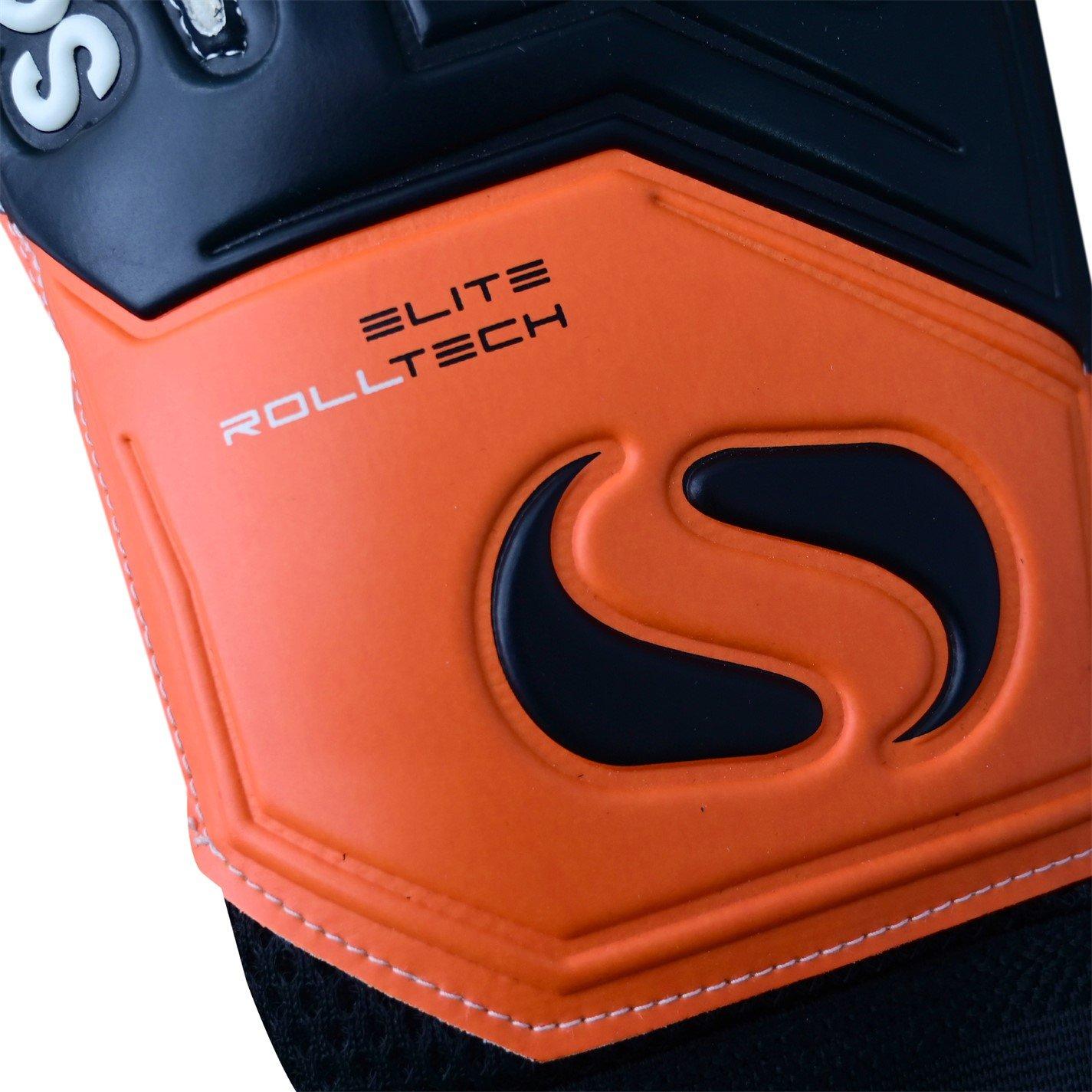 Zwart/Oranje - Sondico - Elite Rolltech Goalkeeper Gloves Mens - 5