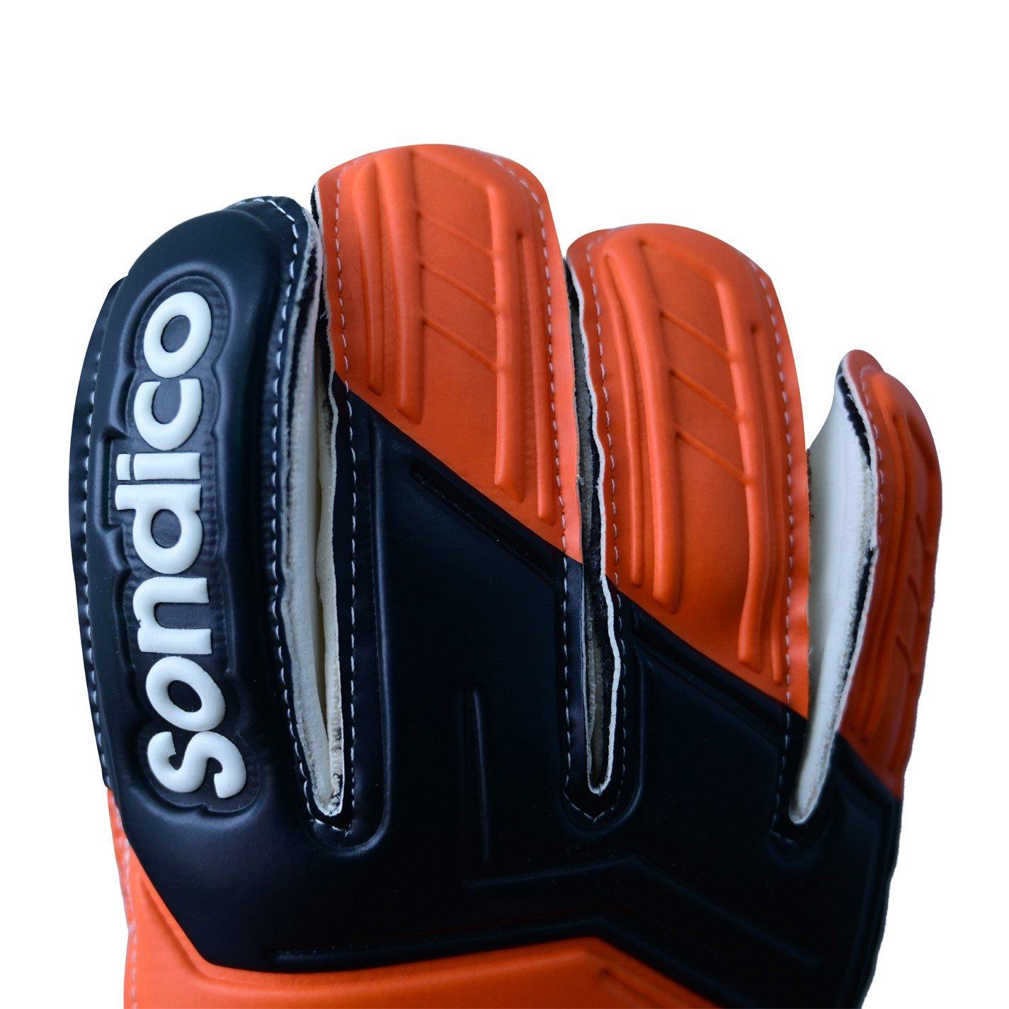 Zwart/Oranje - Sondico - Elite Rolltech Goalkeeper Gloves Mens - 6
