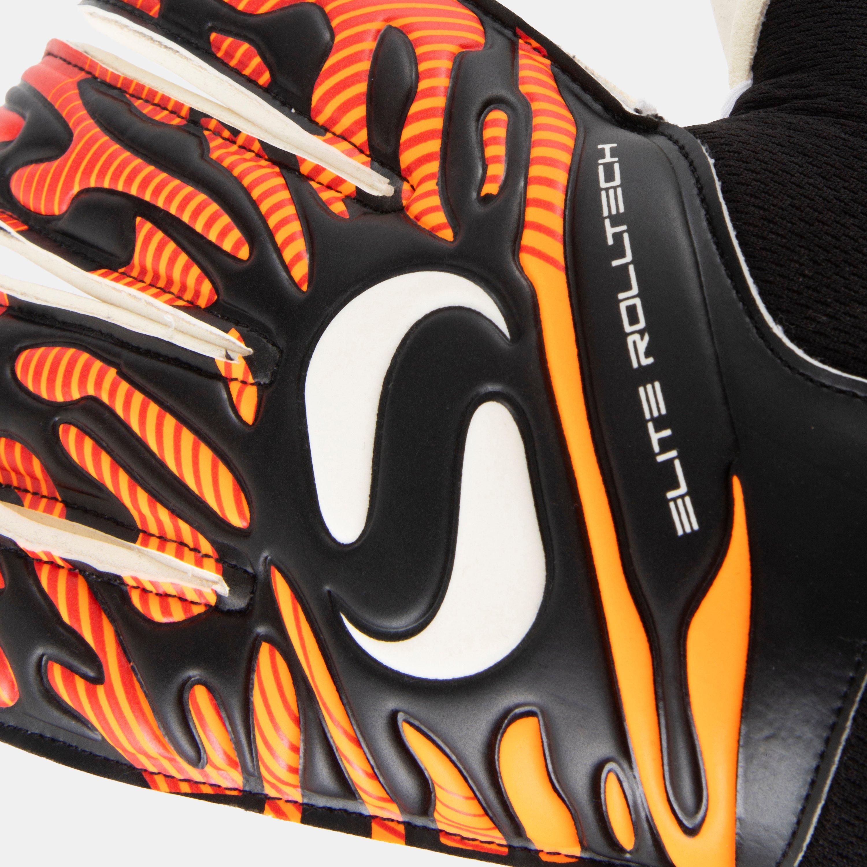 Zwart/Oranje - Sondico - Elite Rolltech Goalkeeper Gloves Mens - 10