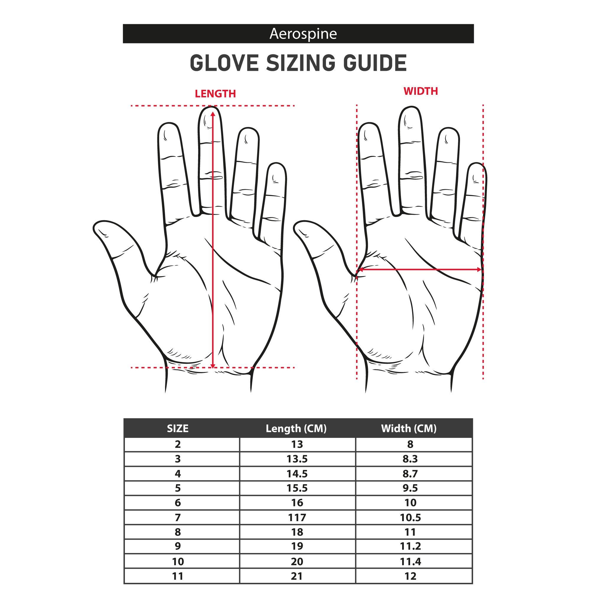 Zwart/Geel - Sondico - Aerospine Goalkeeper Gloves - 6