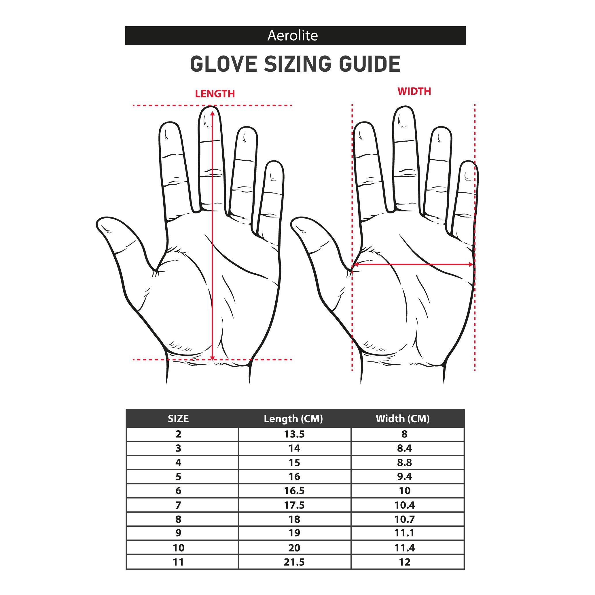 Negro - Sondico - Aerolite Goalkeeper Gloves - 7