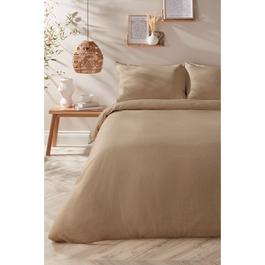 Homelife Washed Linen Blend Duvet Set