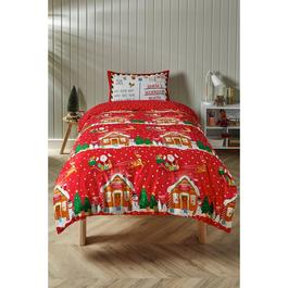 Homelife Santas Workshop Duvet Set