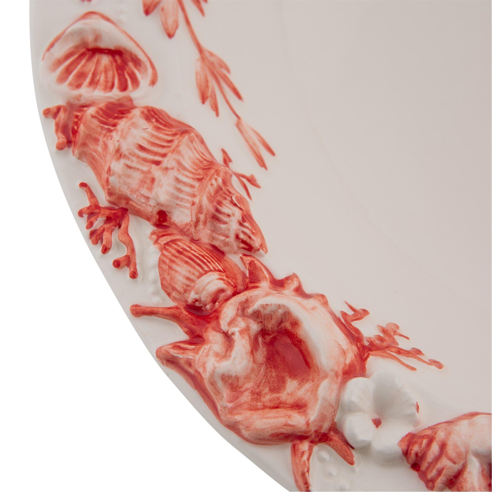 White - Les Ottomans - LesOttomans Shell Collection Seafood Platter - 3