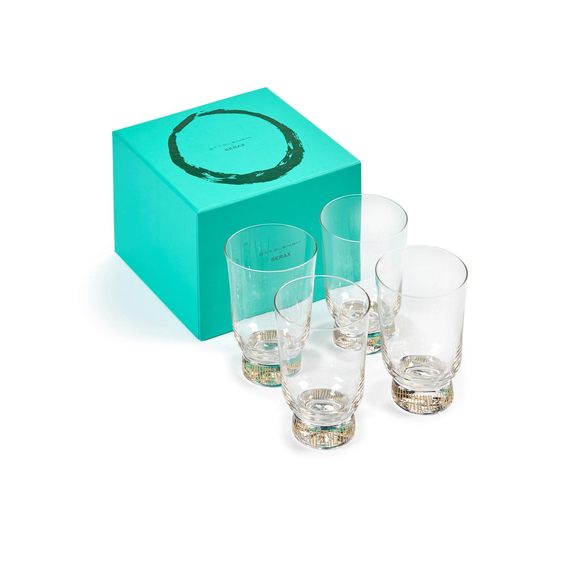 Gold - Ottolenghi For Serax - Feast by Ottolenghi Stripes Glass - Set of 4 - 5