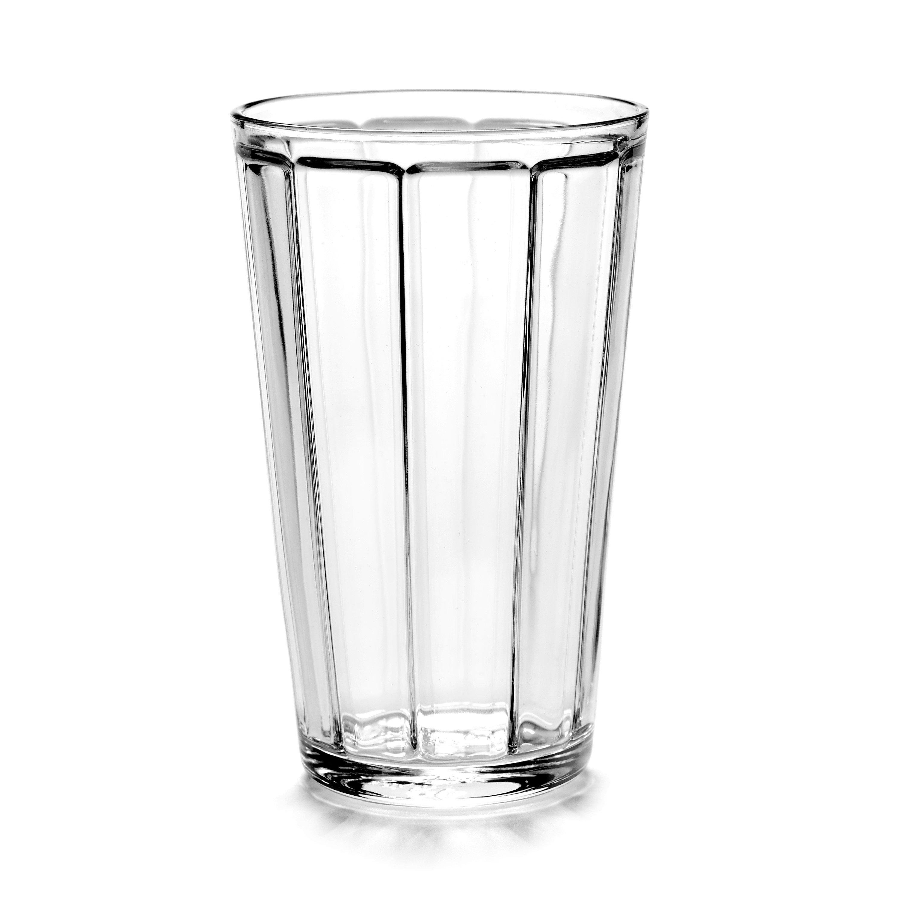 Clear - Serax - Sergio Herman Surface Longdrink Glass - Set of 4