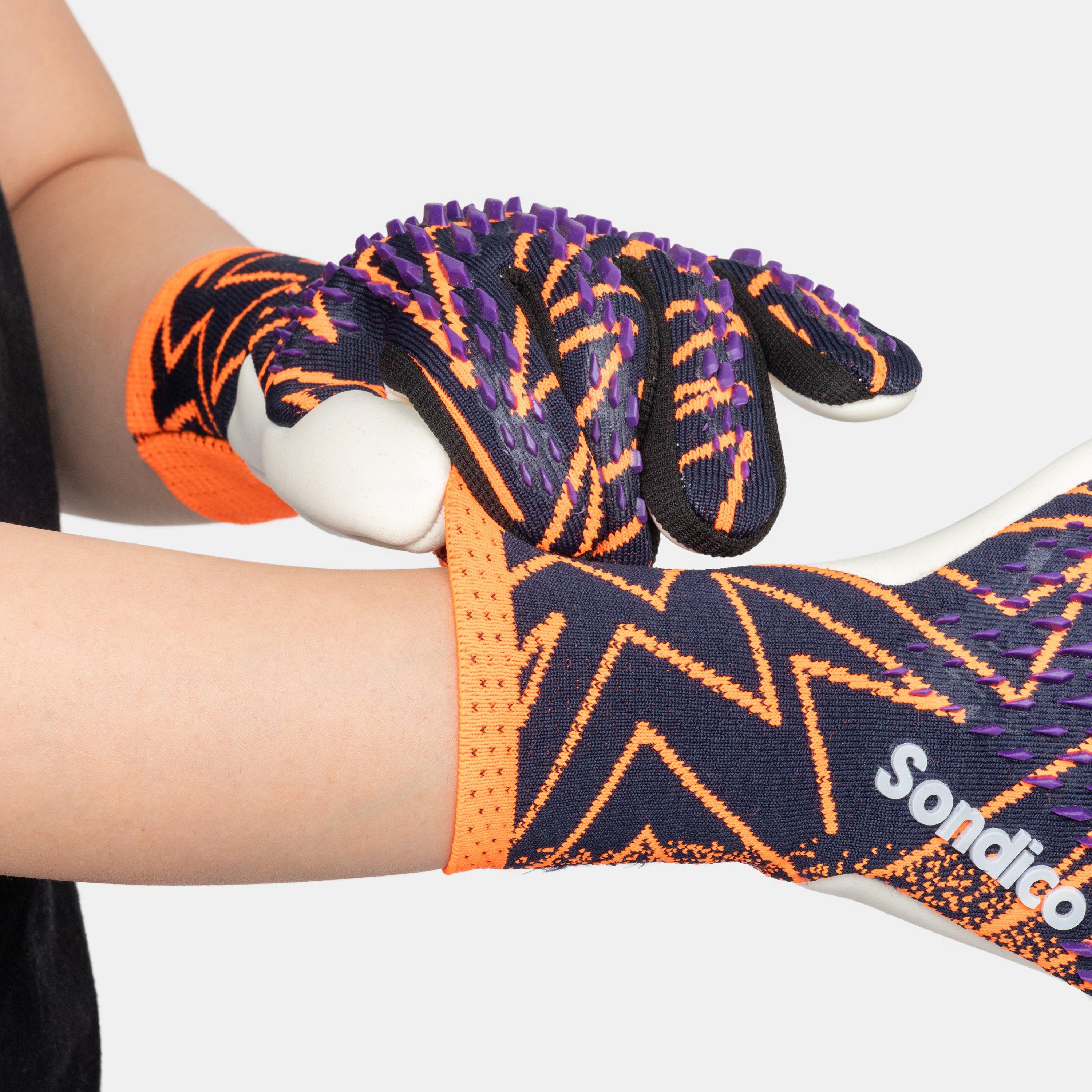 Purple/Orange - Sondico - Blaze Goalkeeper Glove Juniors - 13