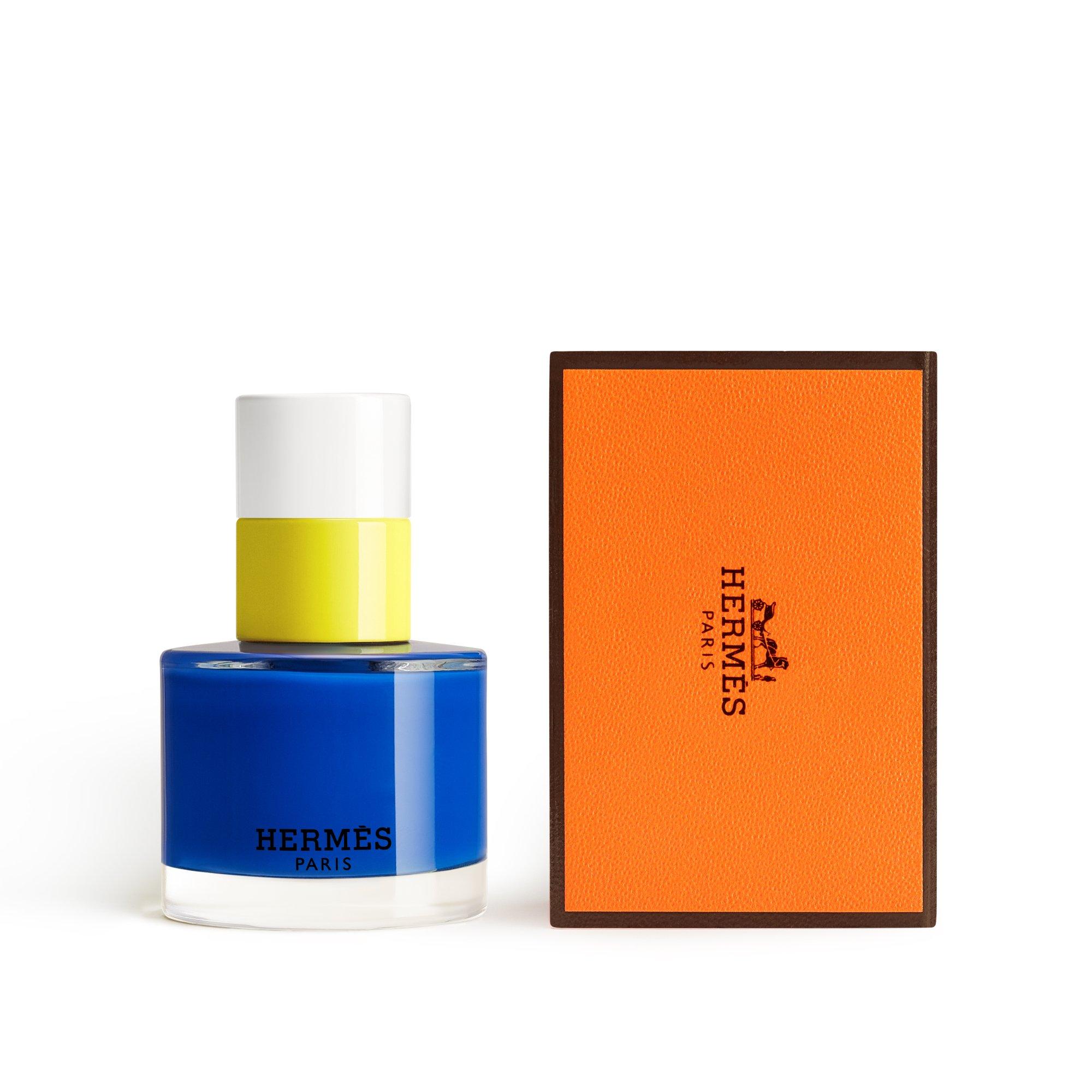 BleuElectrique - Hermes - Les Mains Hermès, enamel polish, limited edition, Bleu Electrique - 2