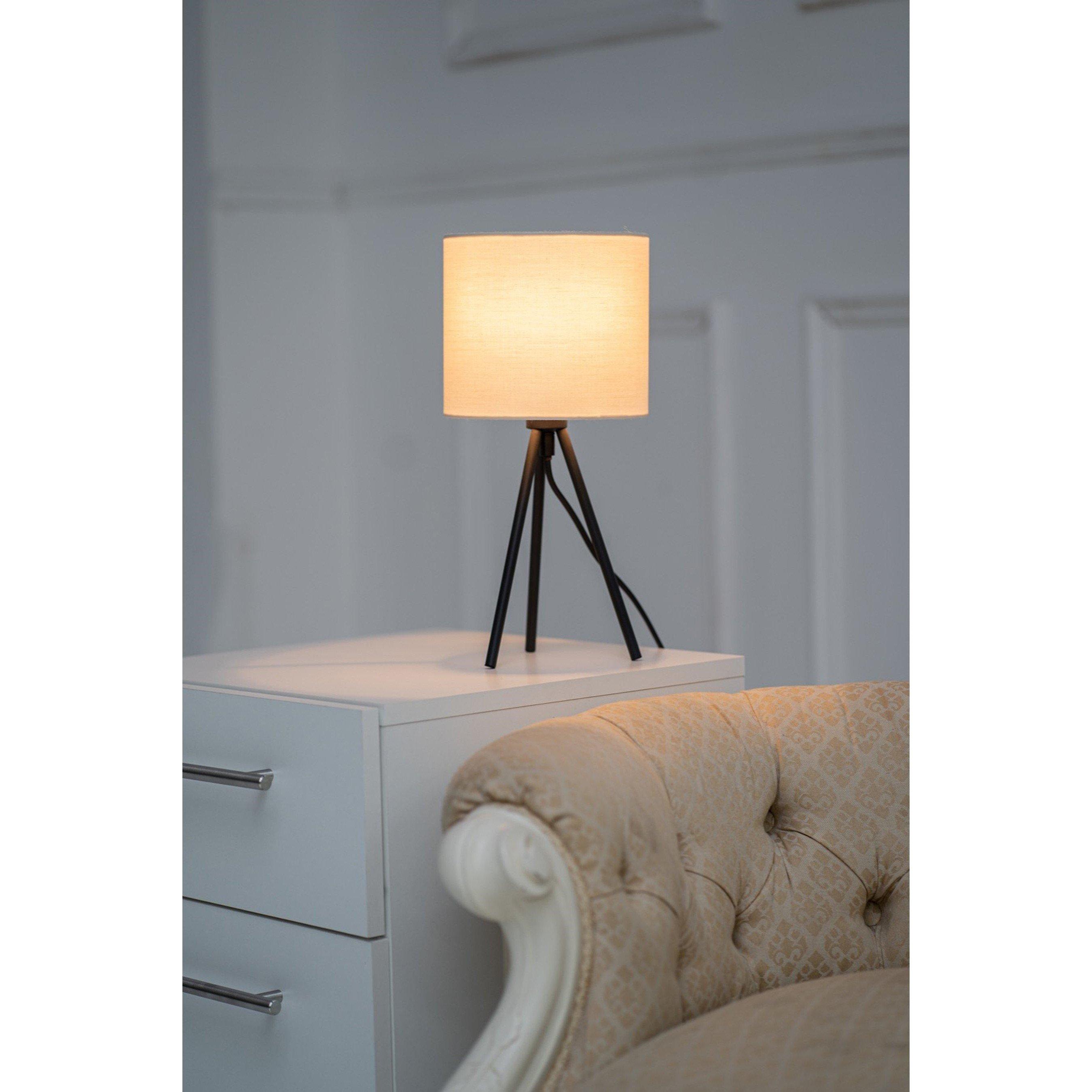 Cream - K Living - Small Tripod Table Lamp
