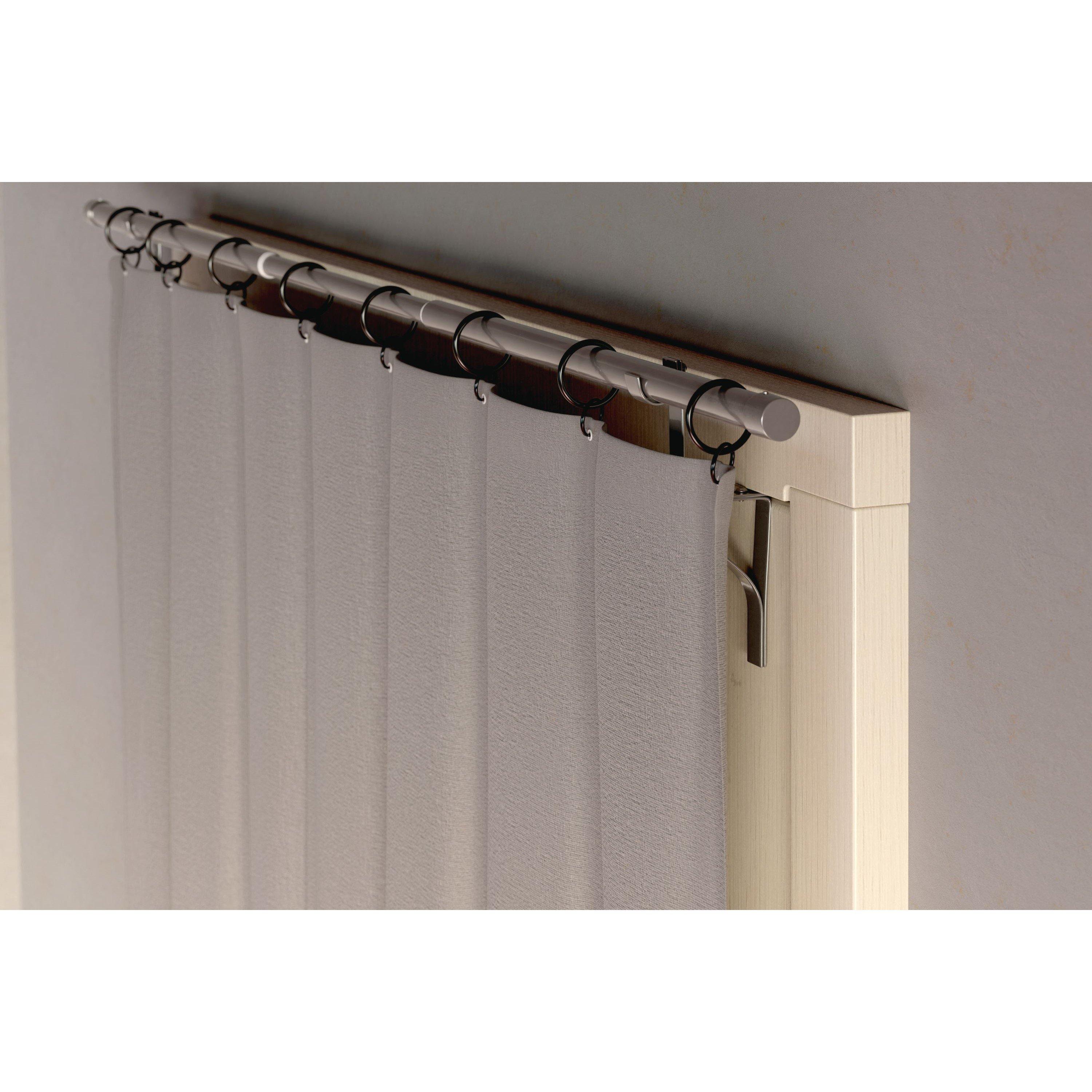 Black - Emma Barclay - PortePole - Extendable Door Curtain Pole - 3