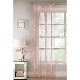 Tyrone Textiles Pandora Metallic Print Panel with Rod Pocket