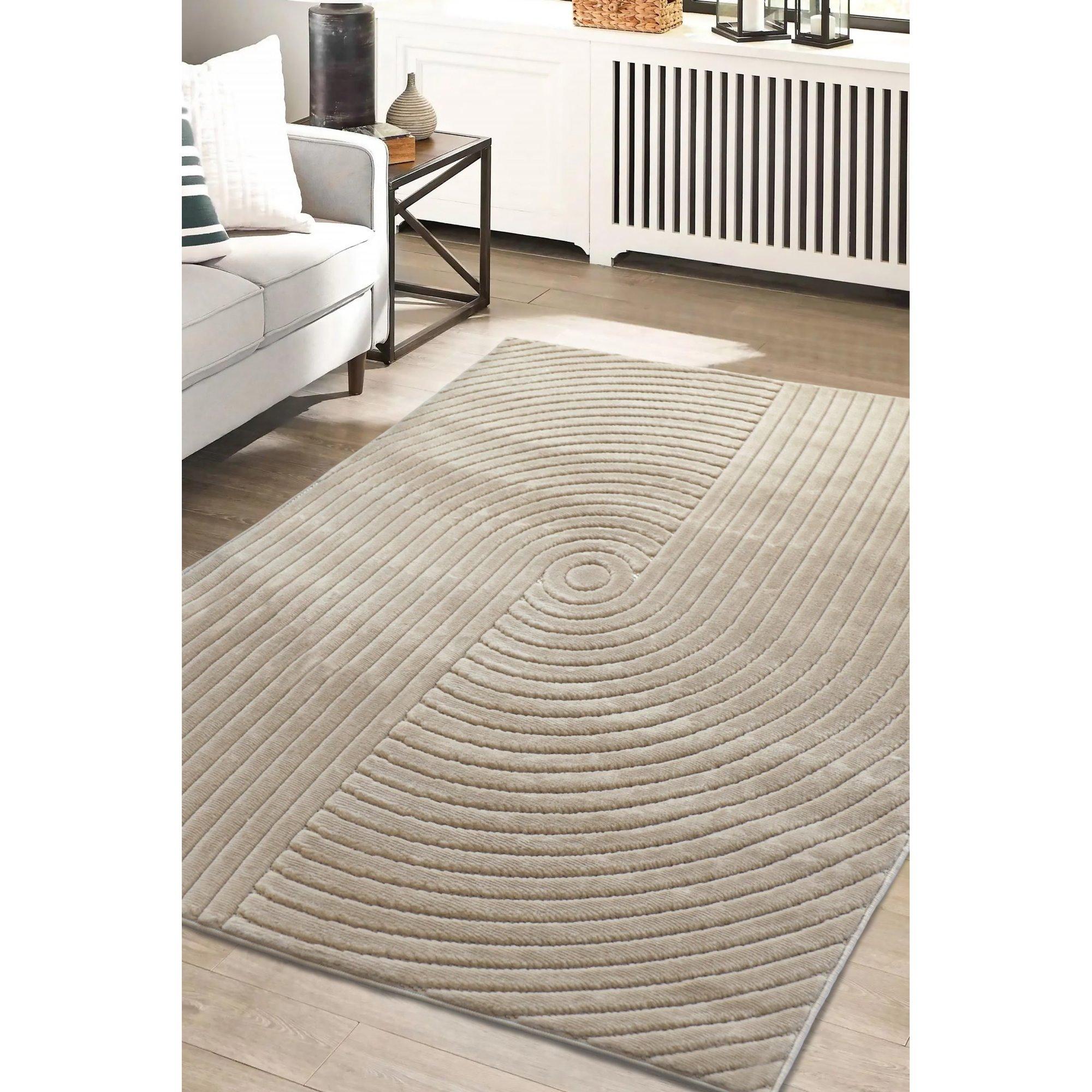 Natural - Homemaker - Malmo Knot Rug Grey - 1
